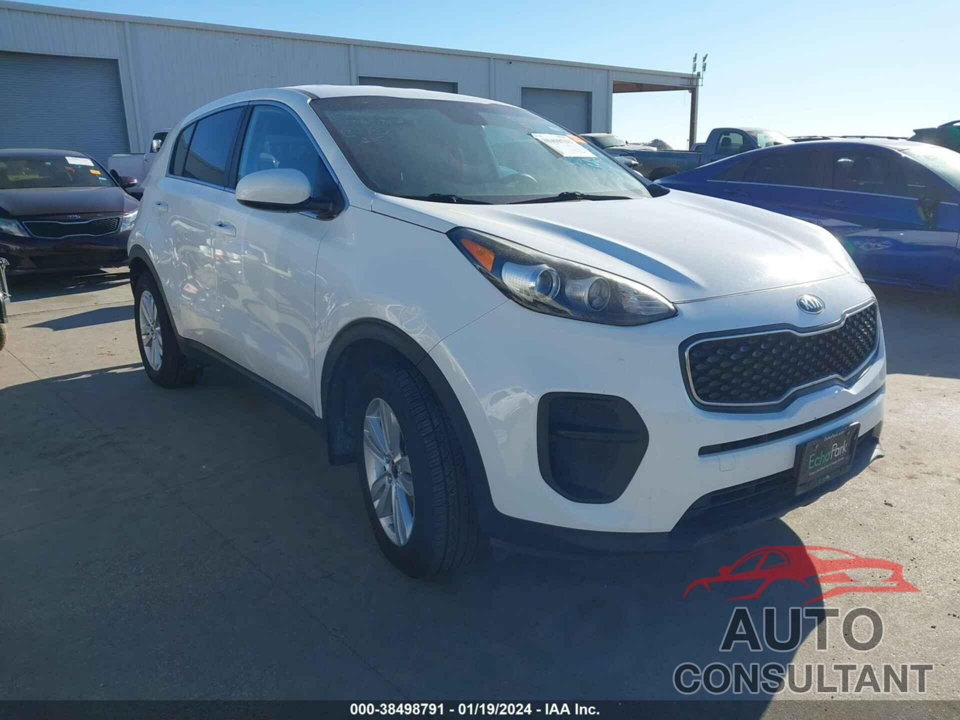 KIA SPORTAGE 2017 - KNDPM3AC9H7296197