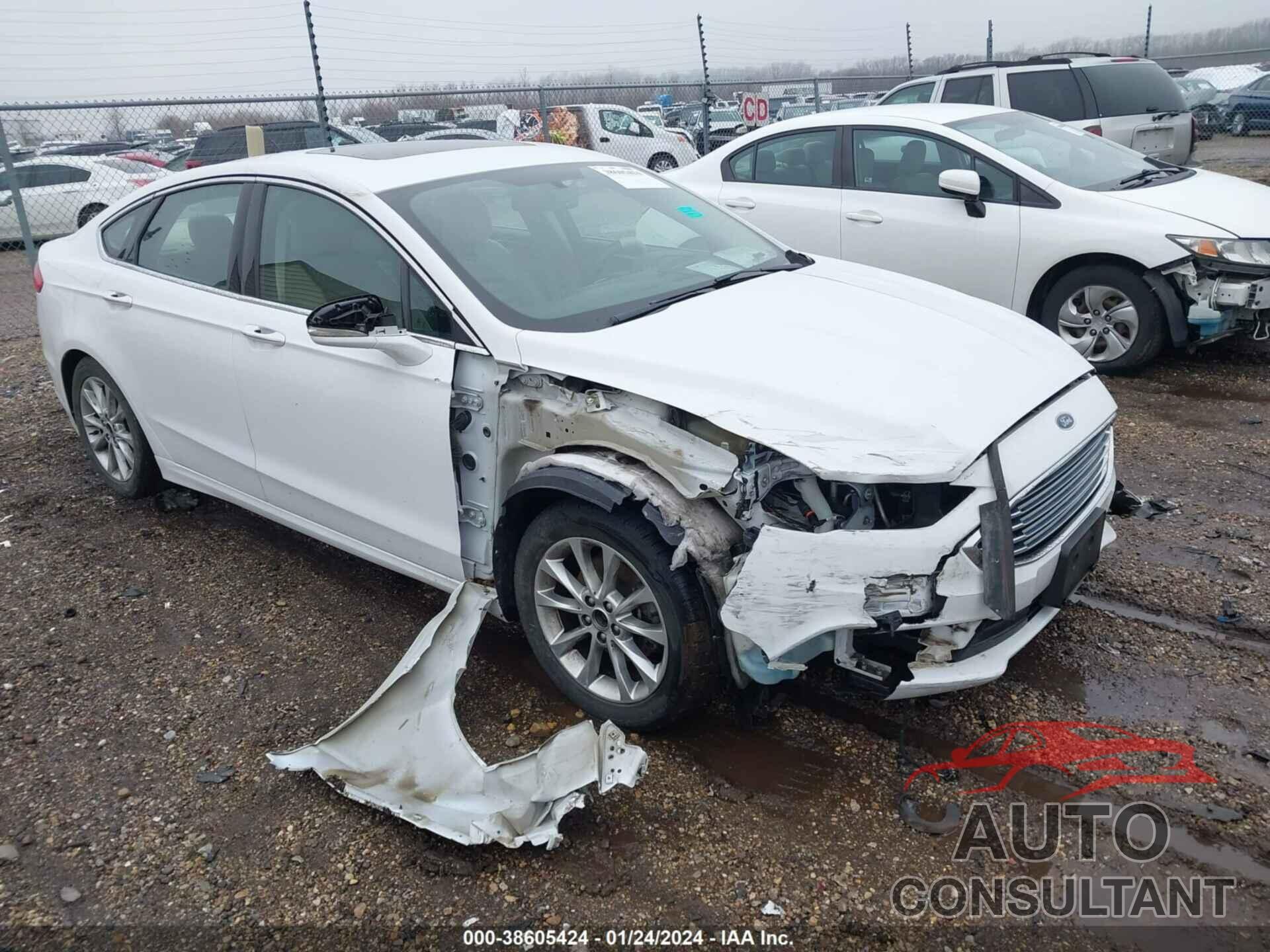 FORD FUSION 2017 - 3FA6P0HD9HR116375