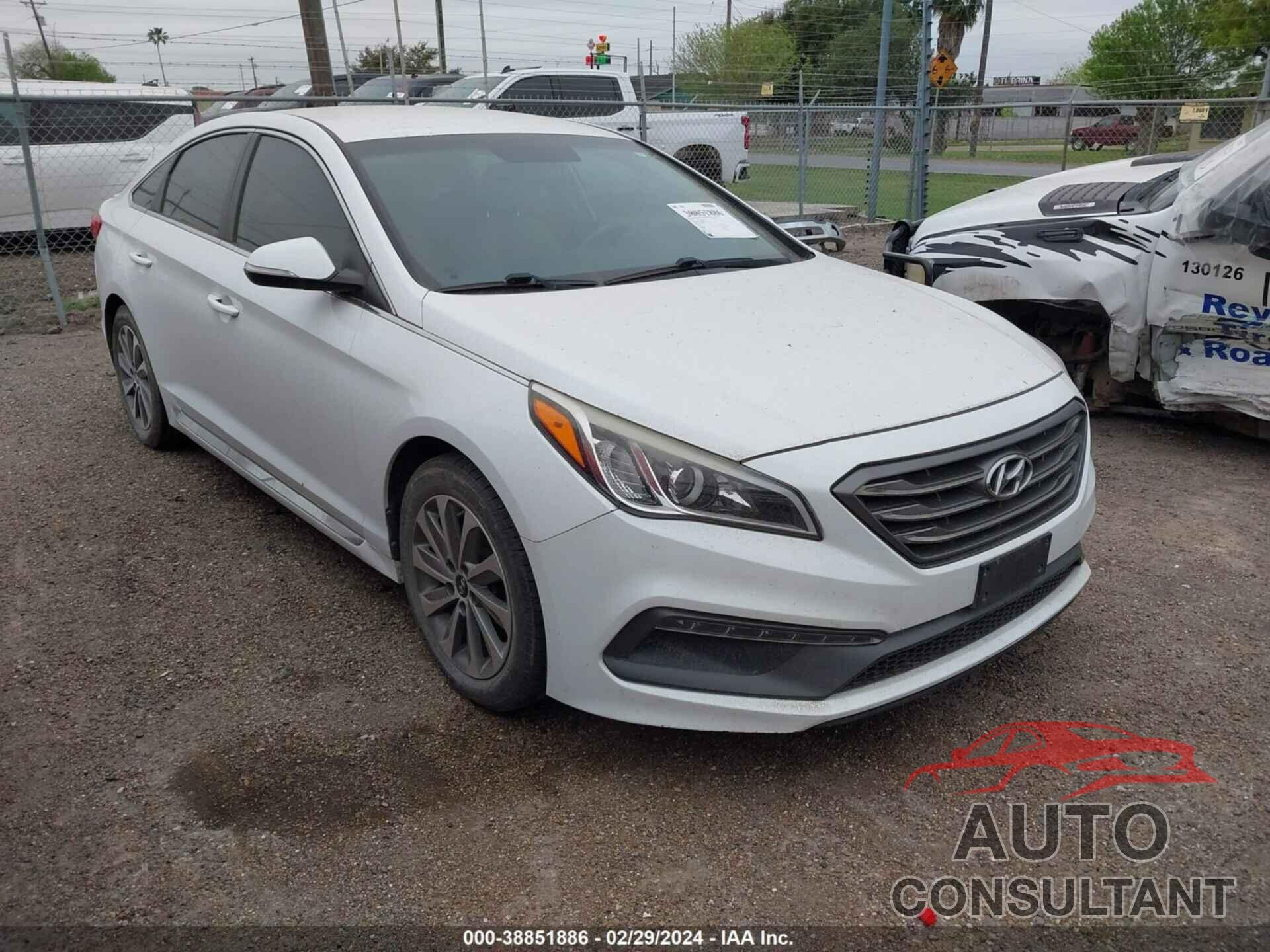 HYUNDAI SONATA 2016 - 5NPE34AF0GH291149