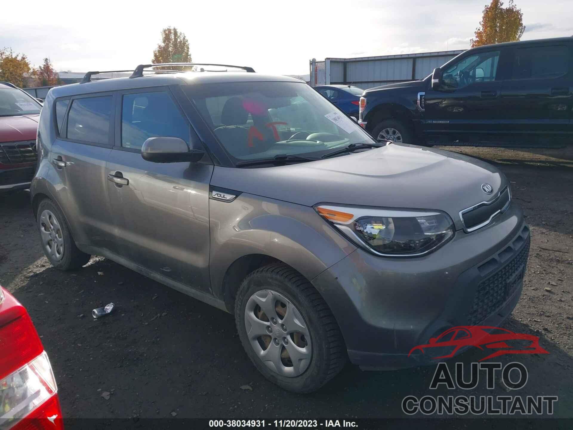 KIA SOUL 2015 - KNDJN2A23F7226678