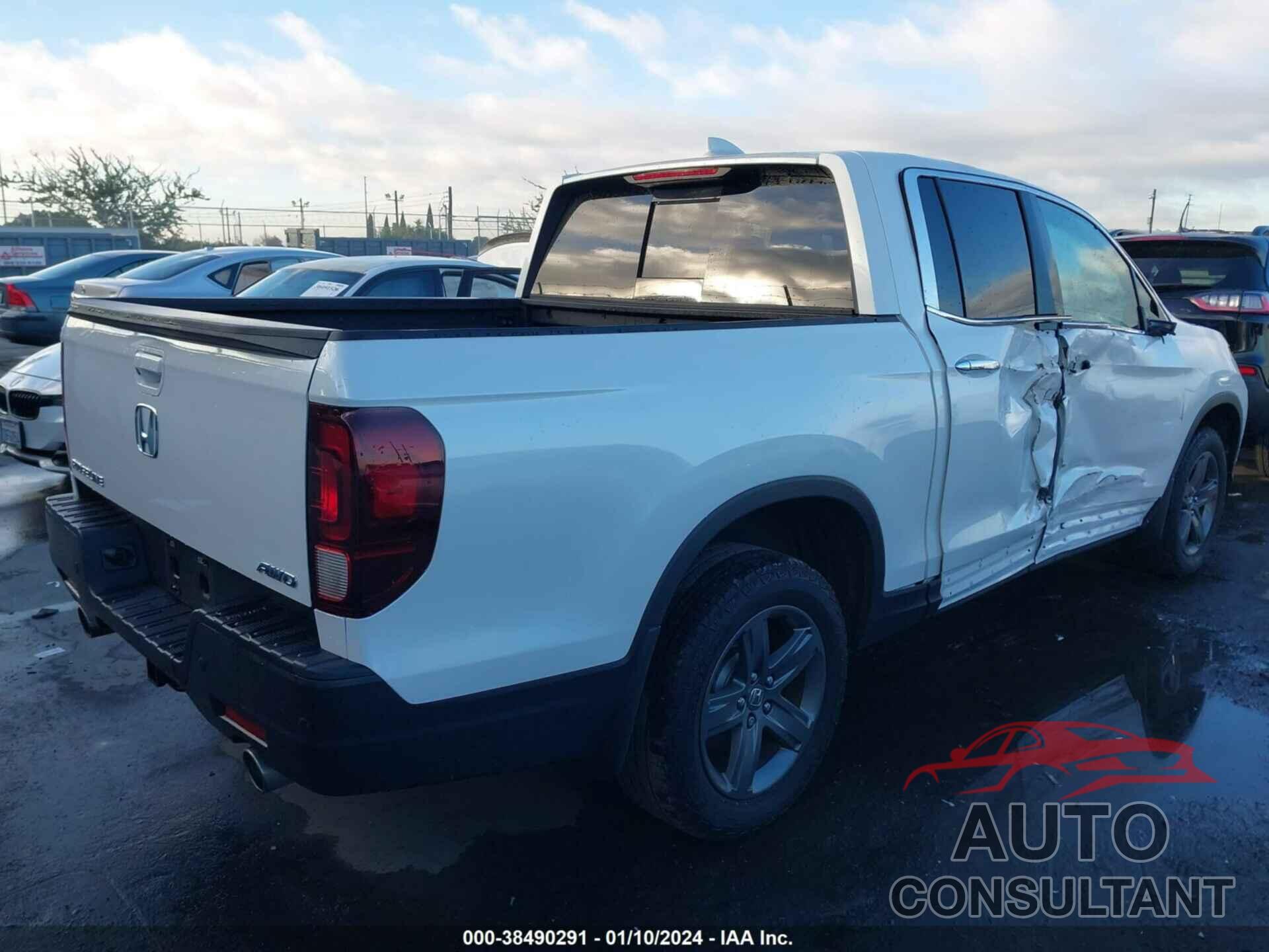 HONDA RIDGELINE 2022 - 5FPYK3F78NB034139