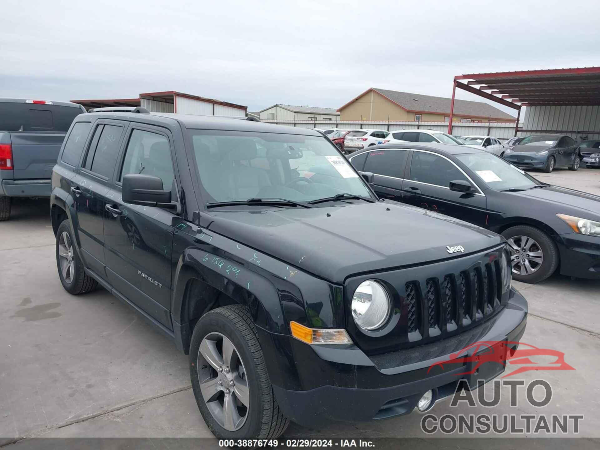 JEEP PATRIOT 2016 - 1C4NJRFB7GD619052