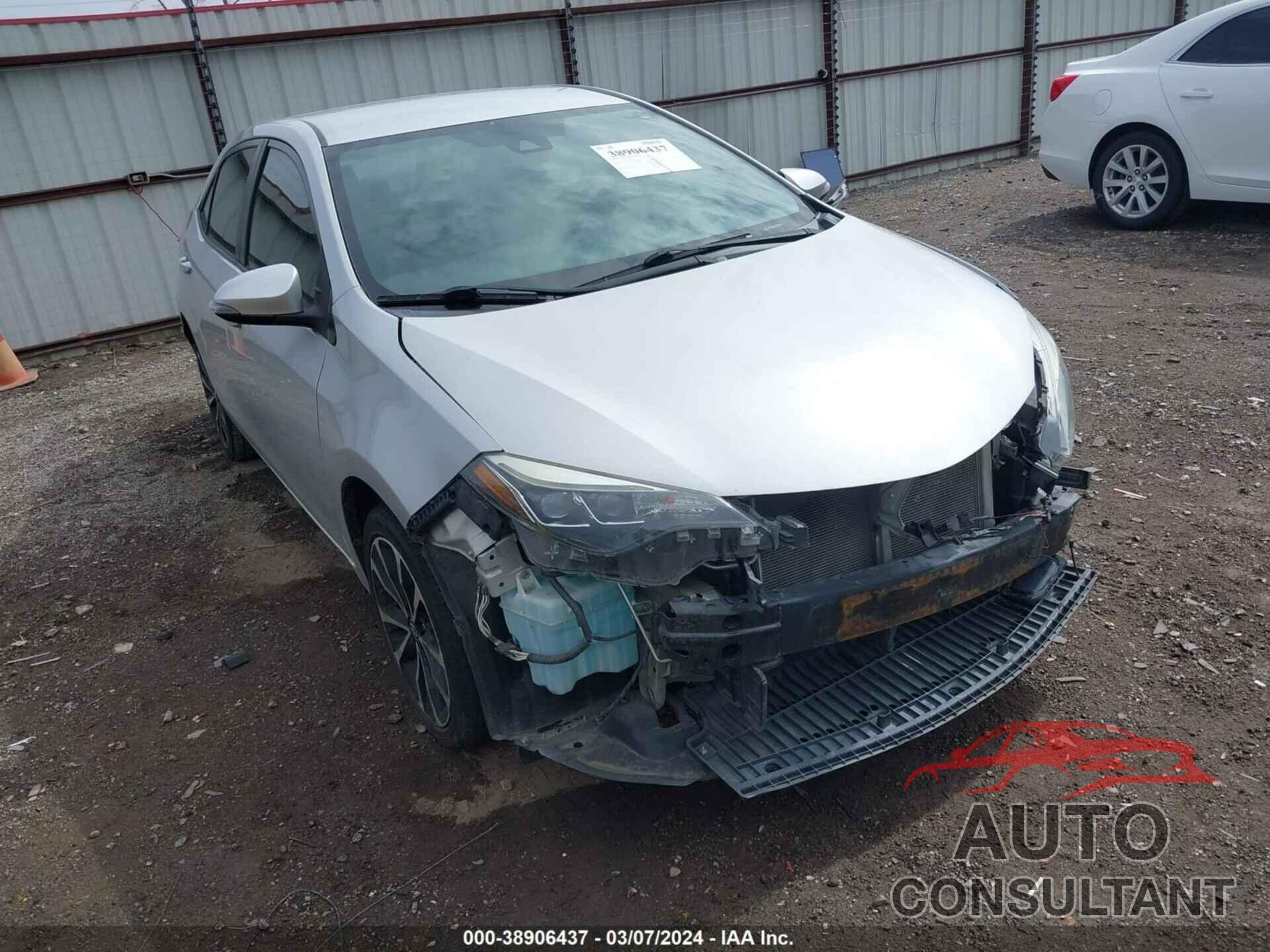 TOYOTA COROLLA 2017 - 5YFBURHE8HP659768