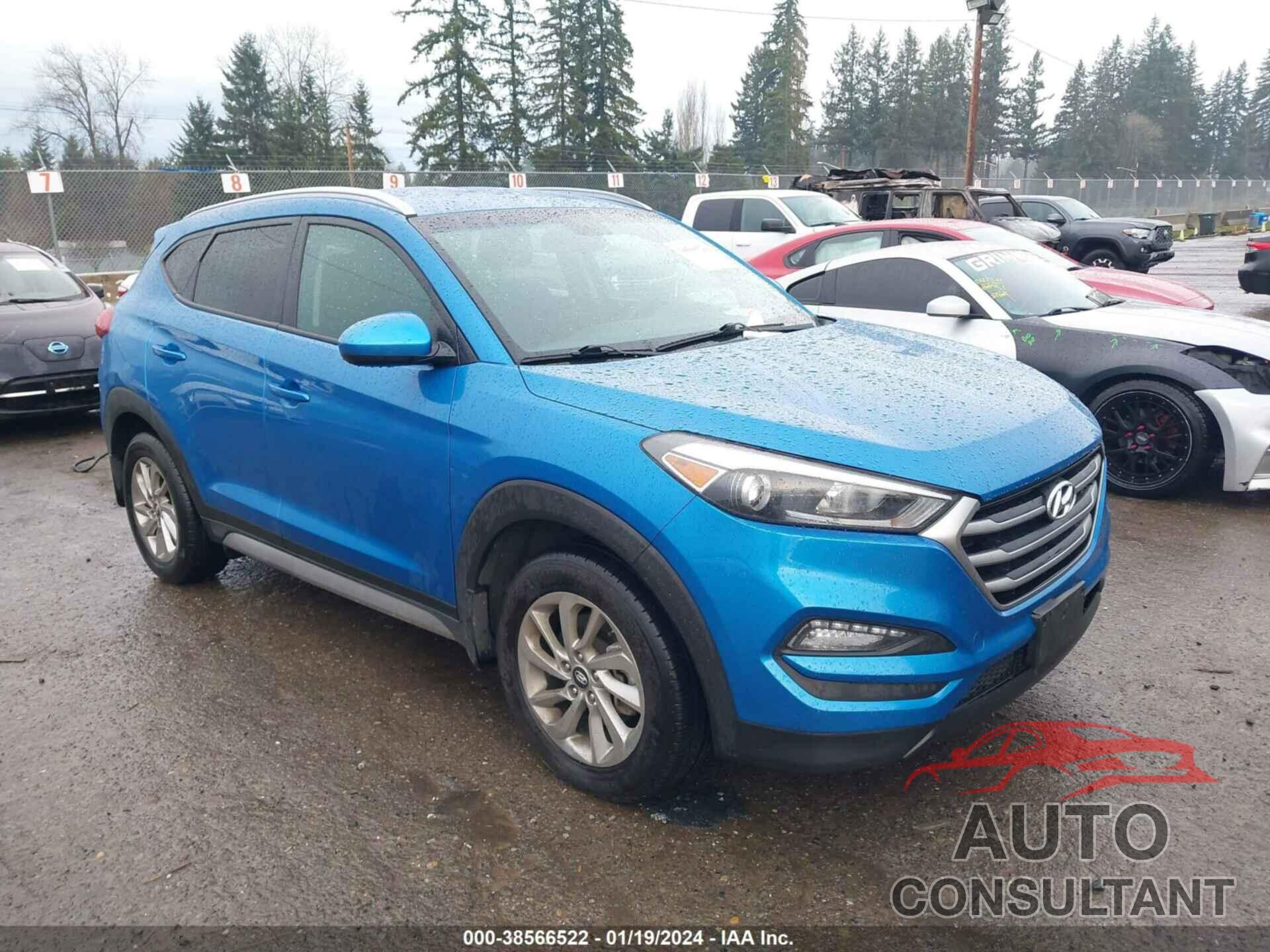 HYUNDAI TUCSON 2017 - KM8J3CA44HU385724