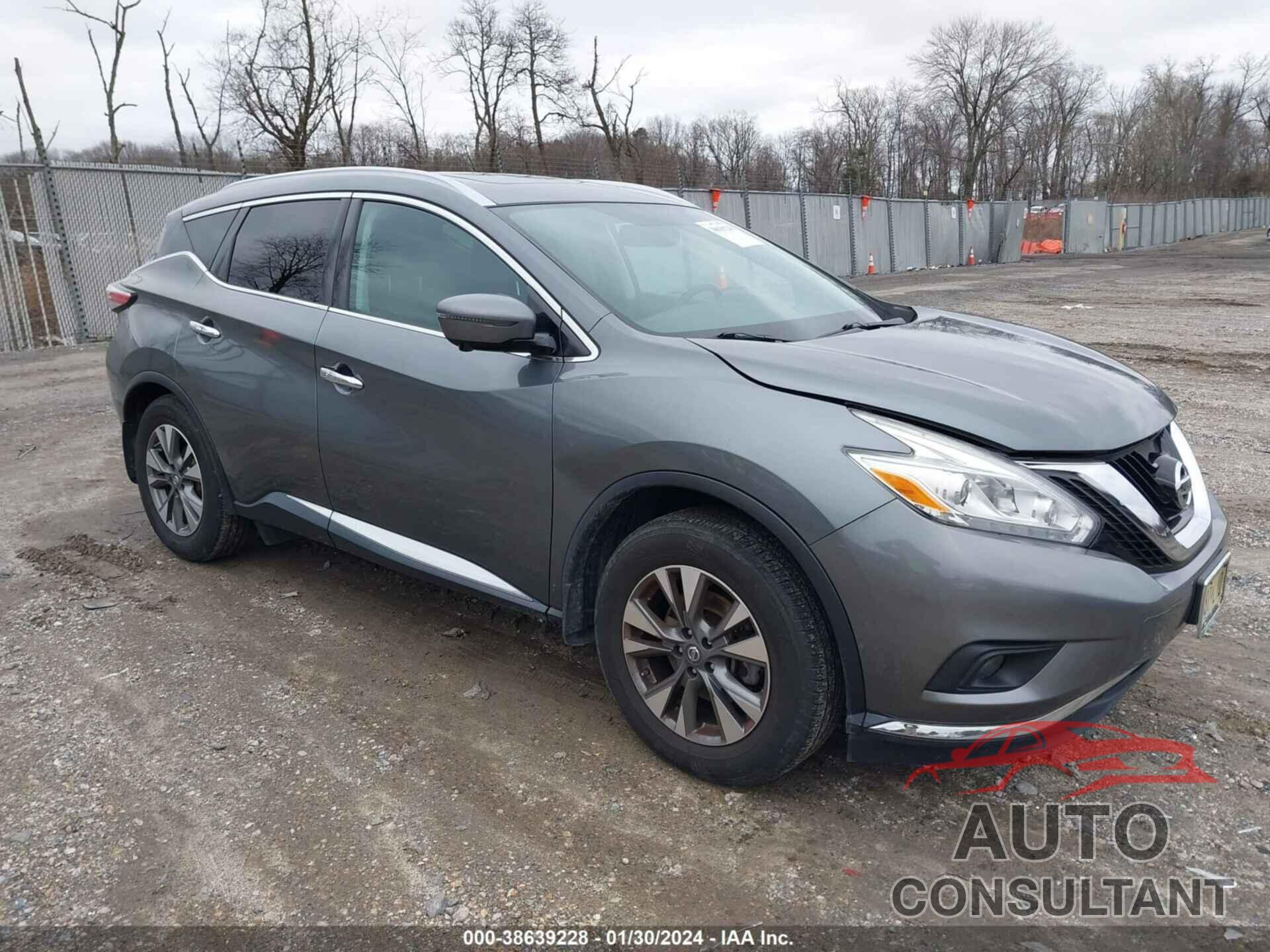 NISSAN MURANO 2016 - 5N1AZ2MH3GN111267