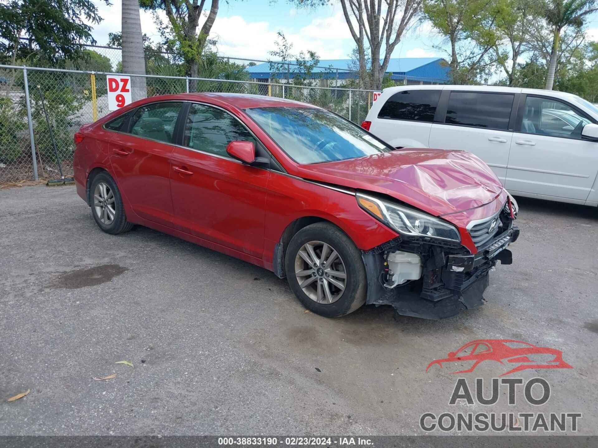 HYUNDAI SONATA 2017 - 5NPE24AF4HH564677
