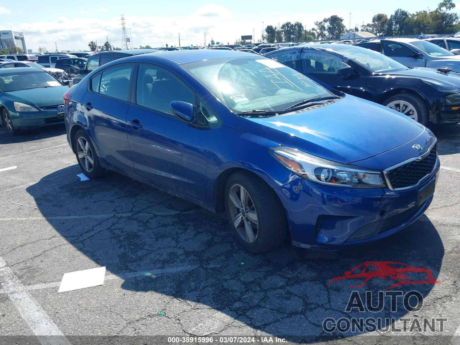 KIA FORTE 2018 - 3KPFL4A73JE192057