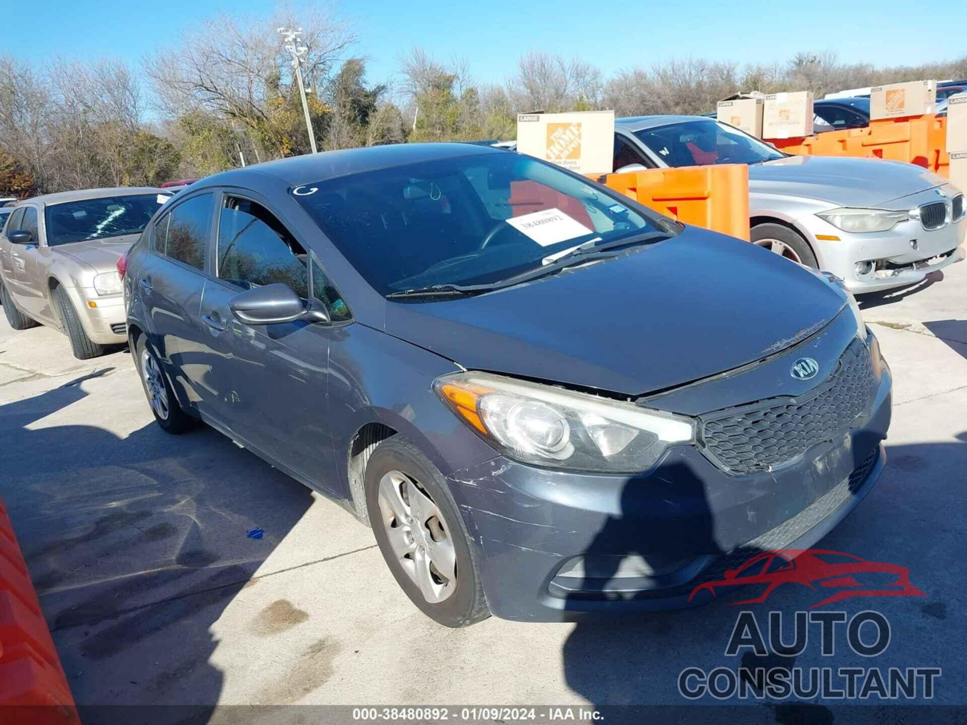 KIA FORTE 2016 - KNAFK4A64G5605258