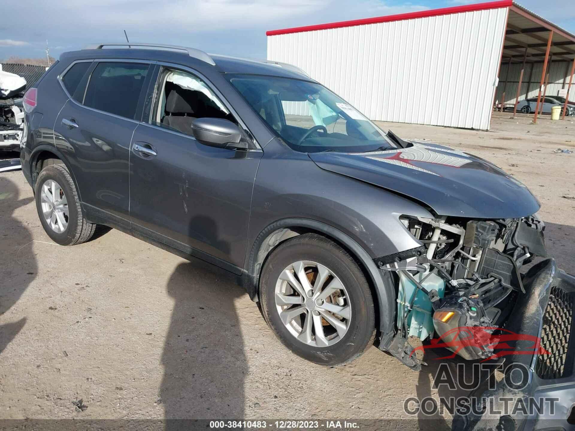 NISSAN ROGUE 2016 - KNMAT2MT3GP628678