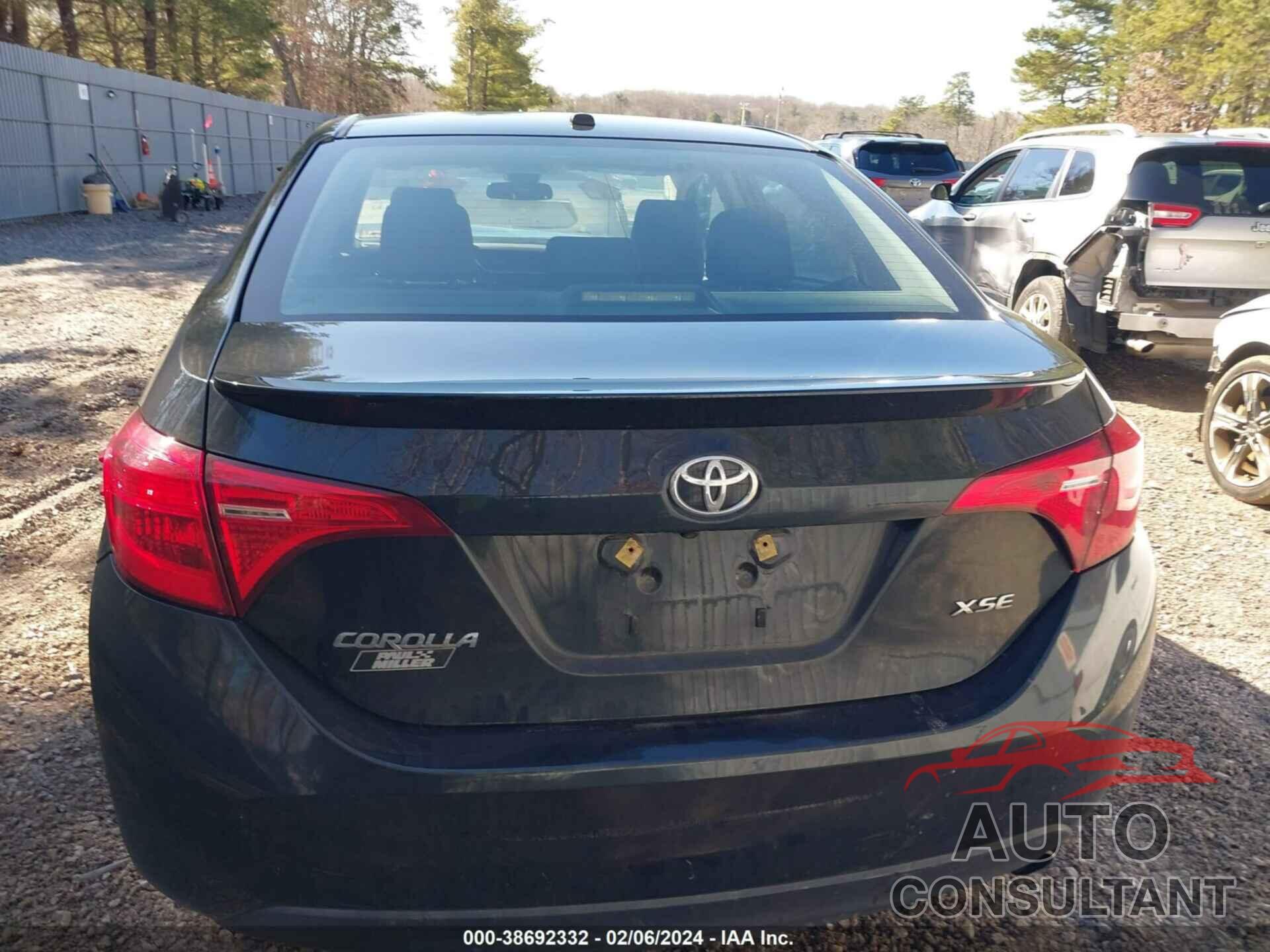 TOYOTA COROLLA 2017 - 2T1BURHE8HC943496