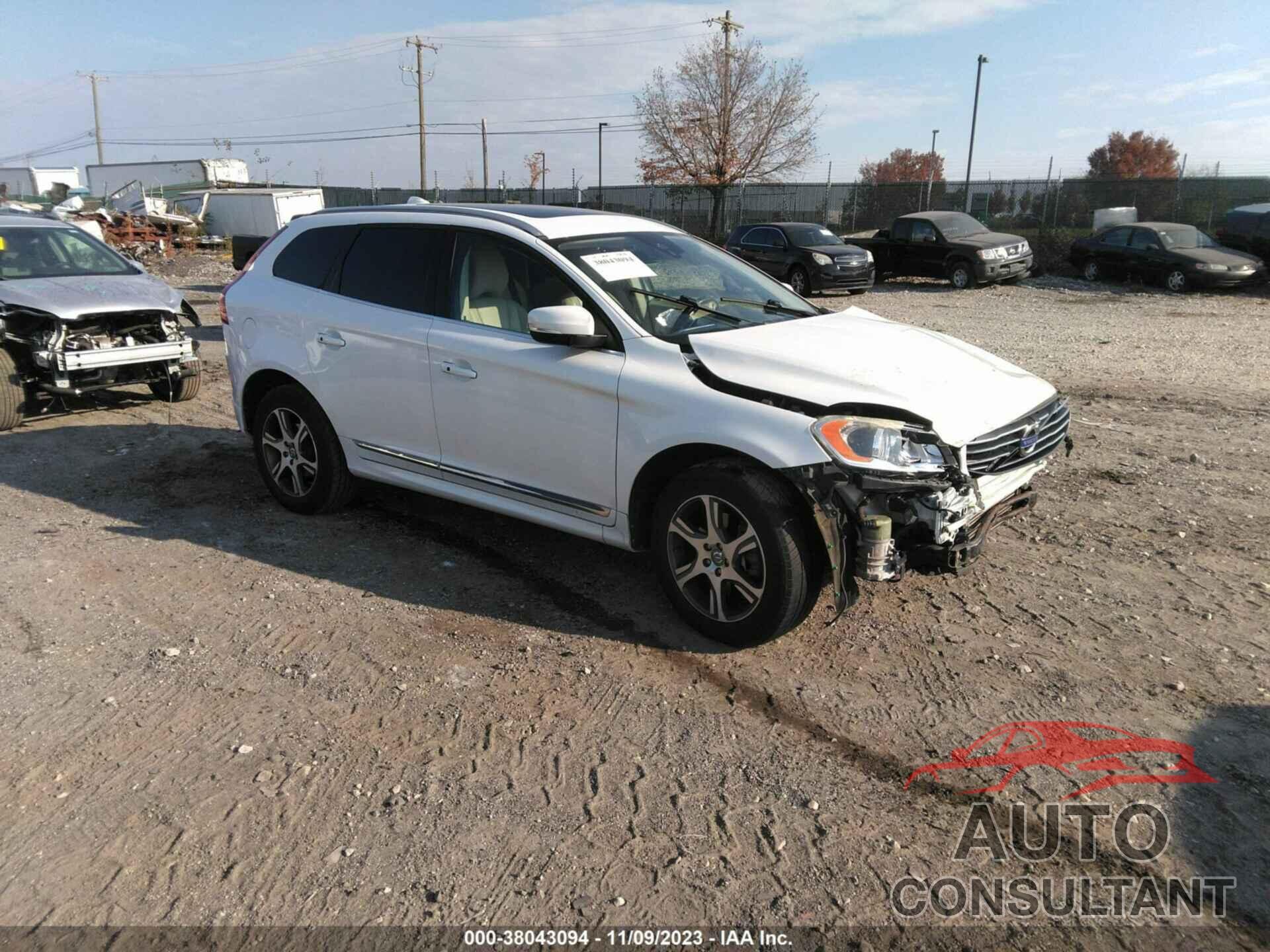 VOLVO XC60 2015 - YV4902RK1F2634547