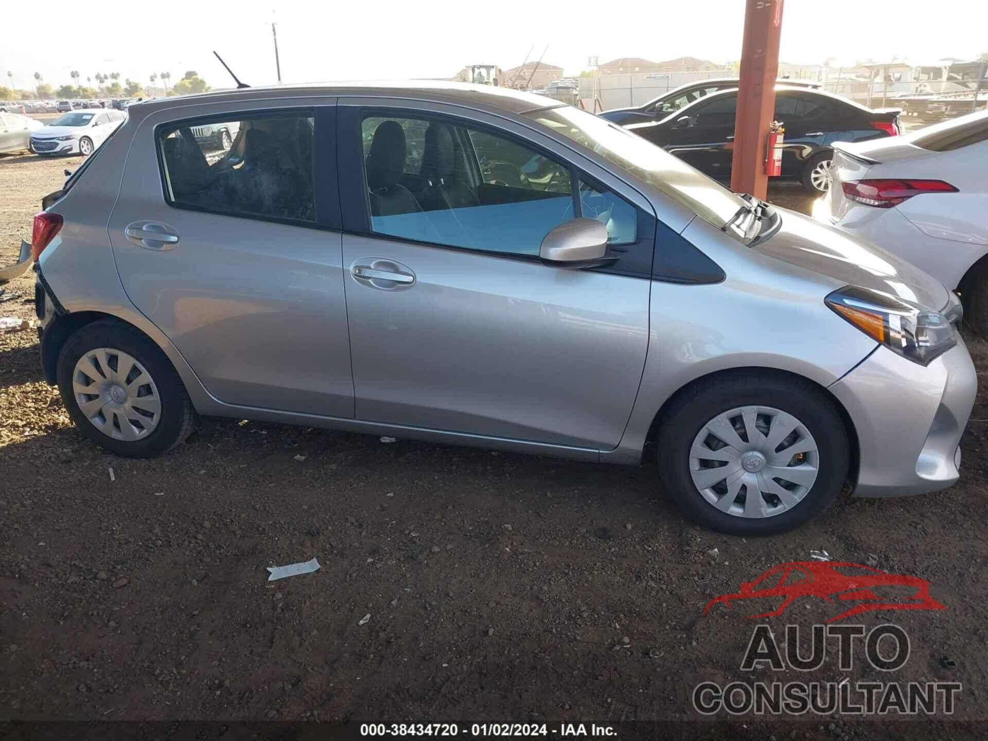 TOYOTA YARIS 2017 - VNKKTUD30HA077055