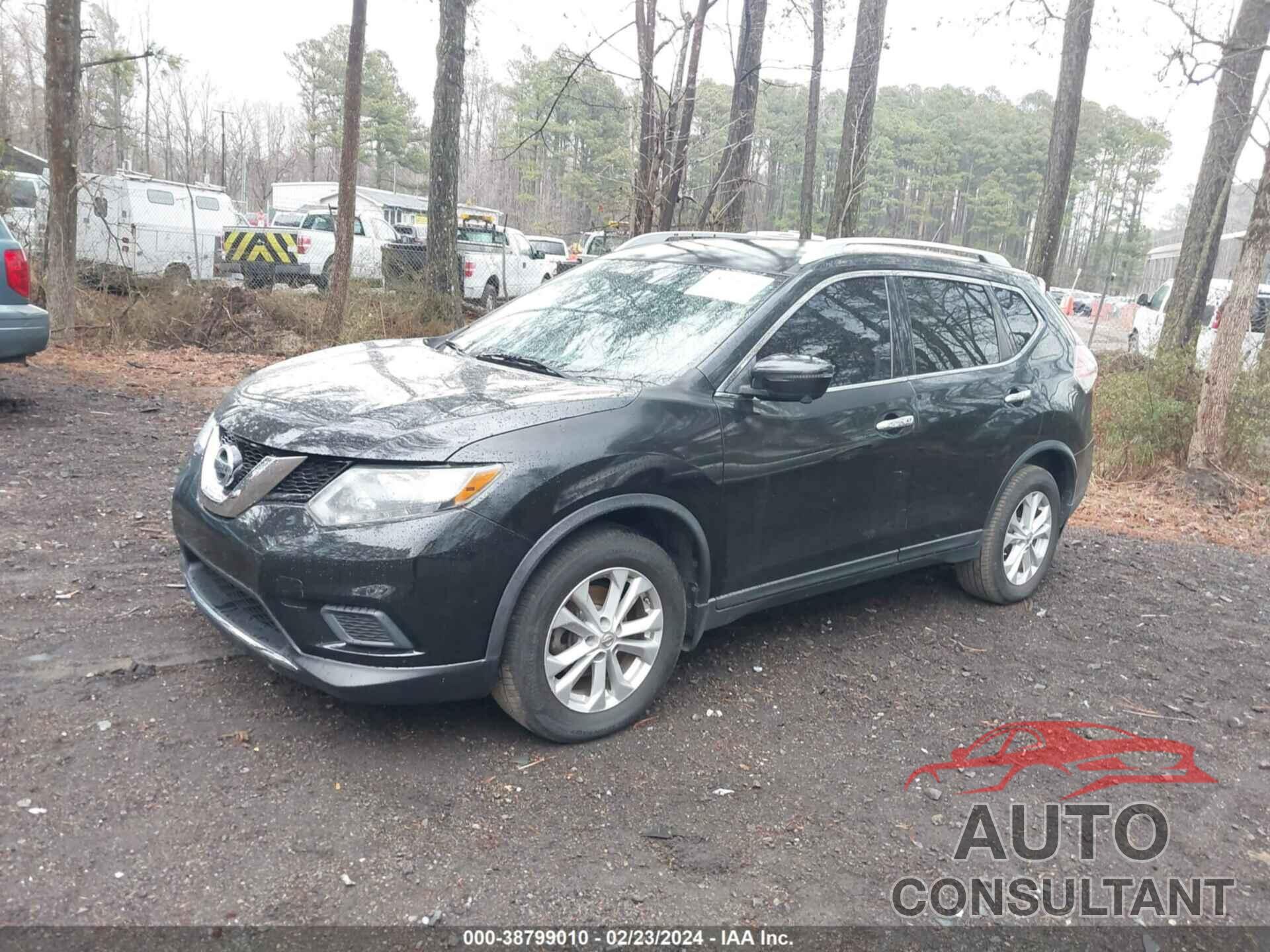 NISSAN ROGUE 2016 - KNMAT2MT4GP613140