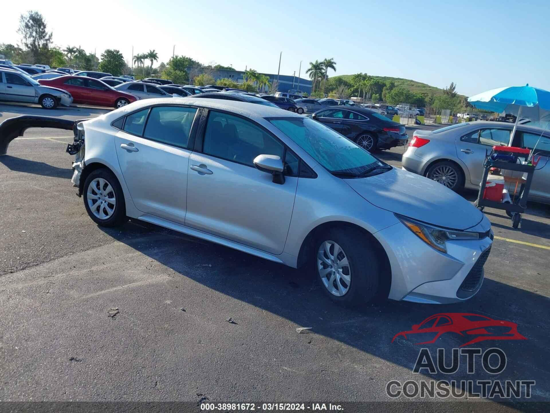TOYOTA COROLLA 2021 - 5YFEPMAE4MP243874