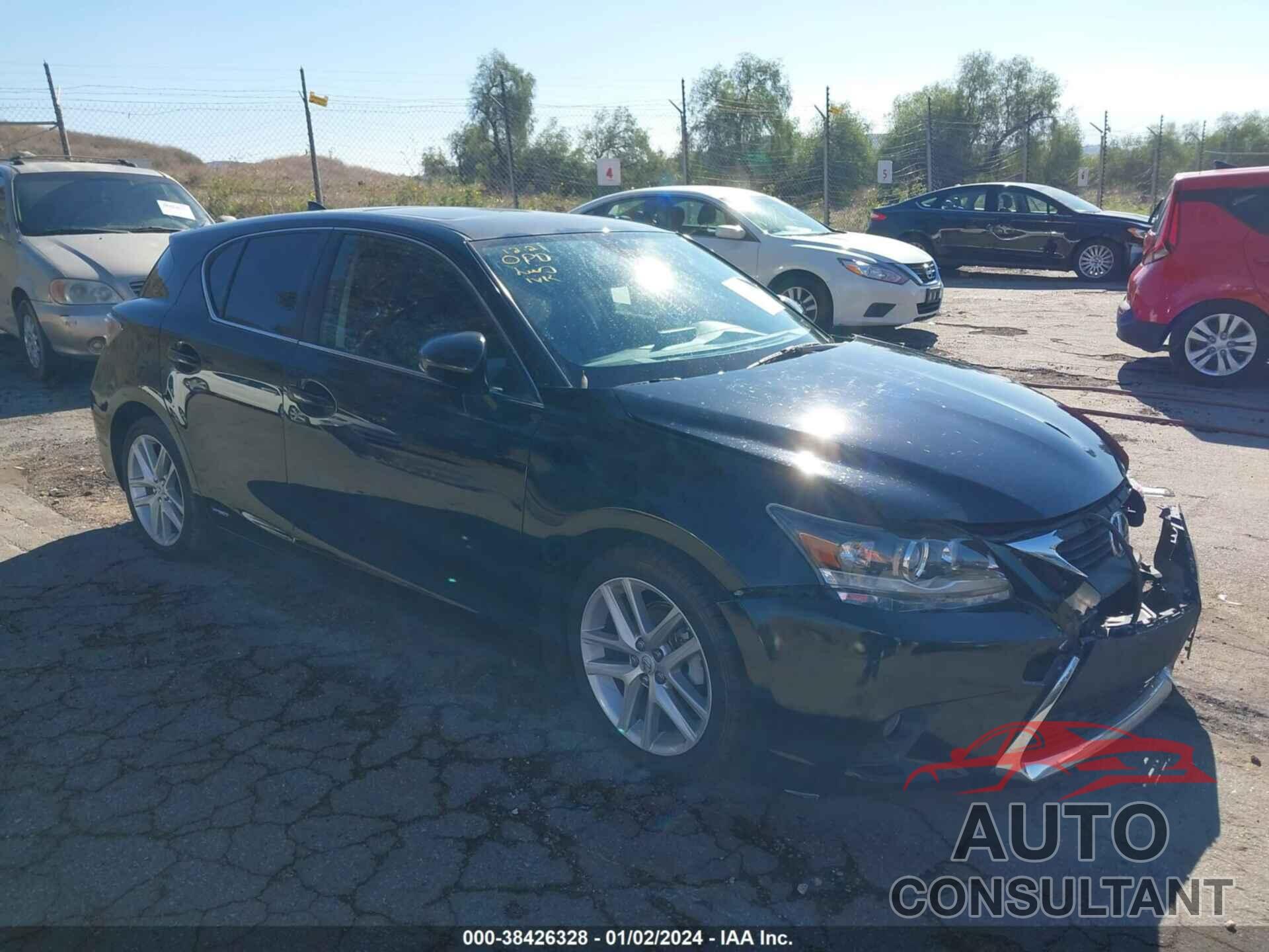 LEXUS CT 200H 2016 - JTHKD5BH0G2256665