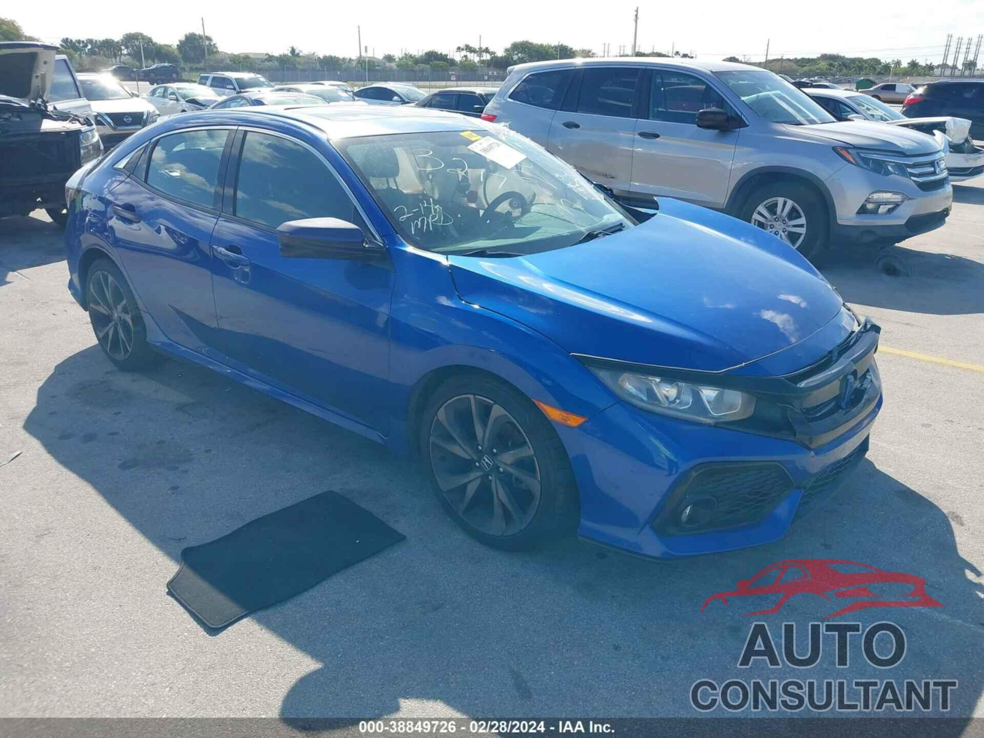 HONDA CIVIC 2017 - SHHFK7H53HU233217