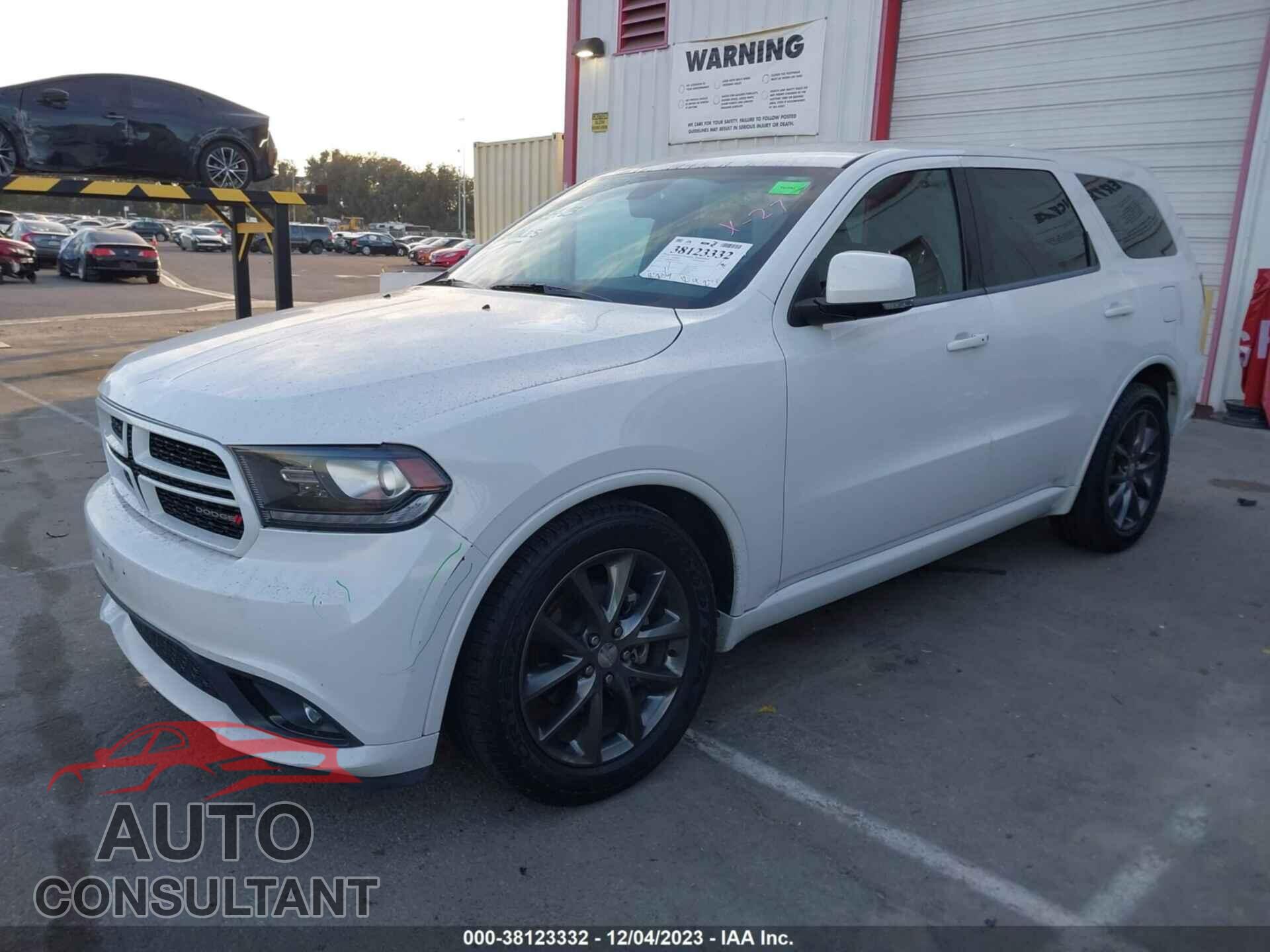 DODGE DURANGO 2017 - 1C4RDHDG1HC936107