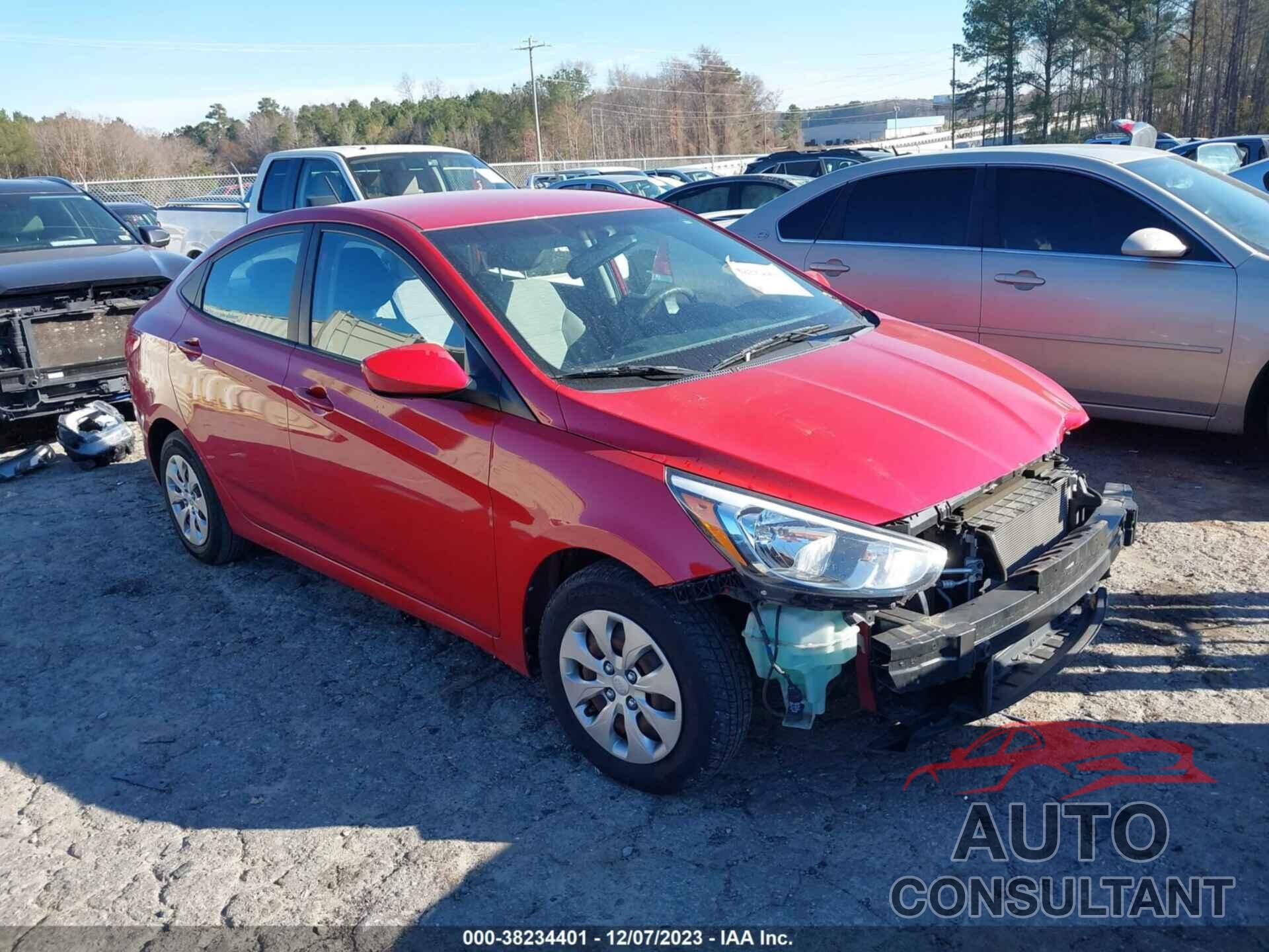 HYUNDAI ACCENT 2016 - KMHCT4AE5GU150142