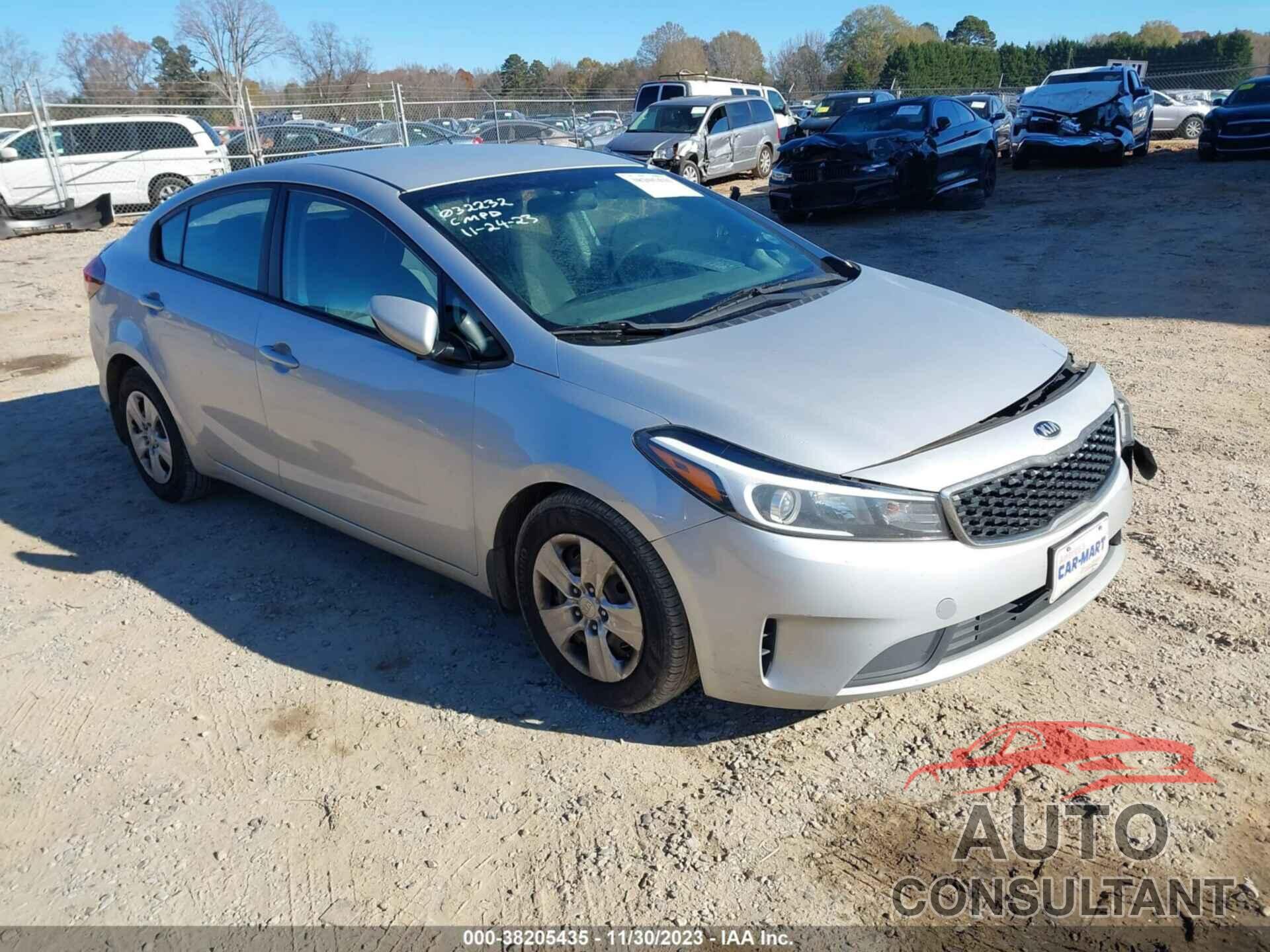 KIA FORTE 2017 - 3KPFK4A70HE032232