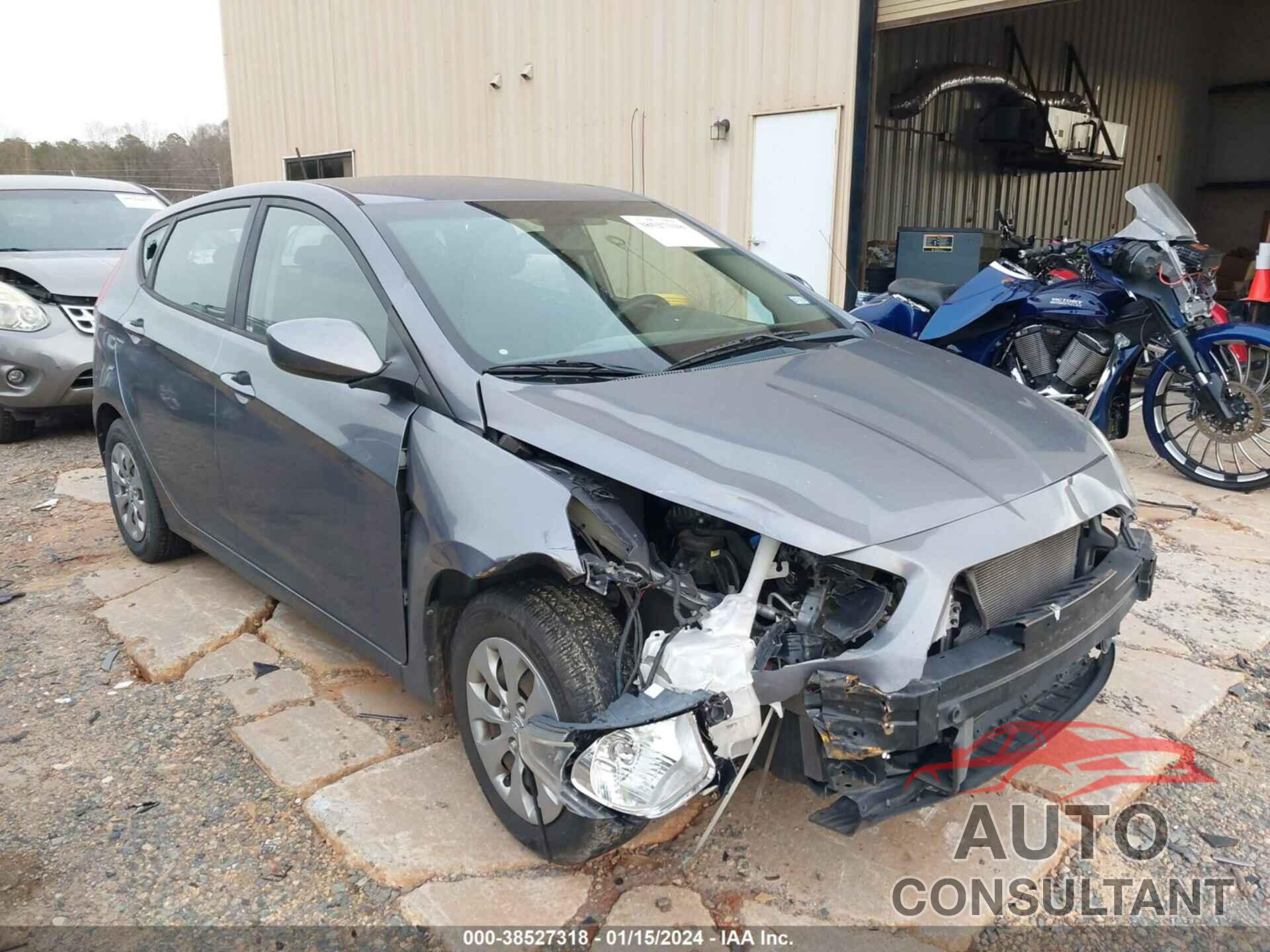 HYUNDAI ACCENT 2017 - KMHCT5AE8HU315382