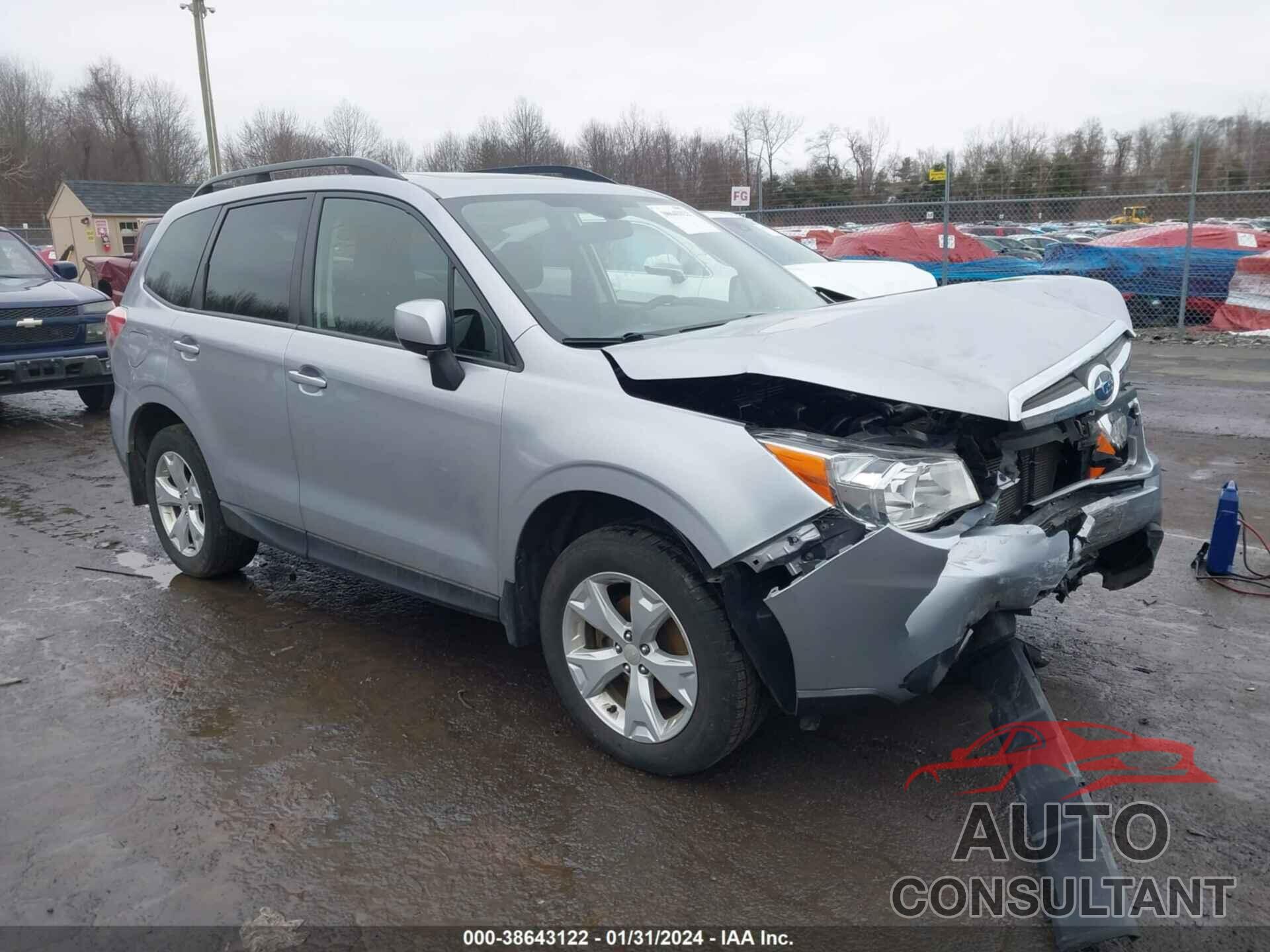 SUBARU FORESTER 2016 - JF2SJADC0GH416837
