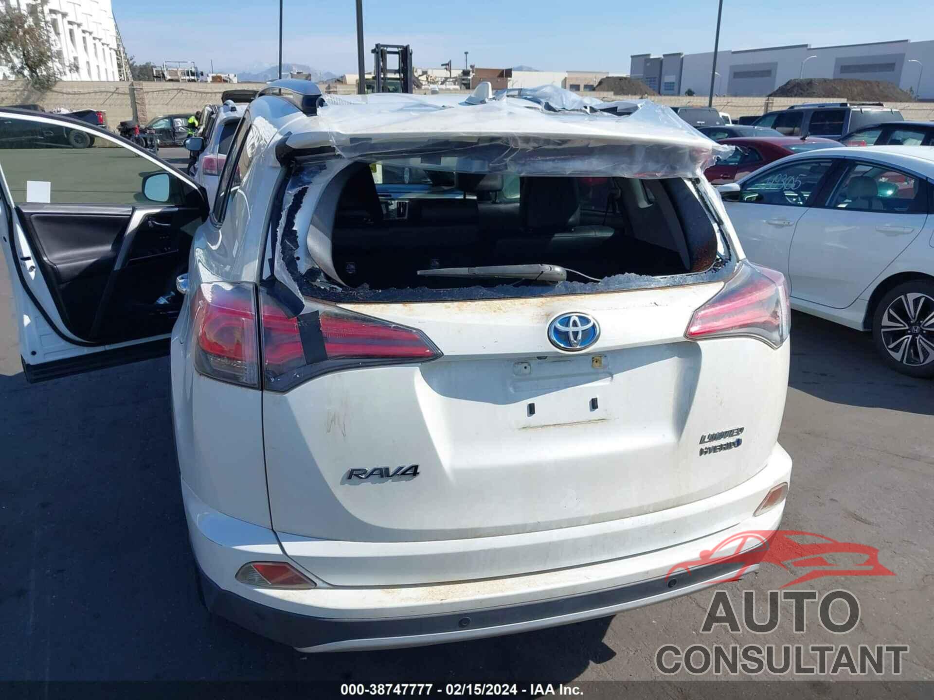 TOYOTA RAV4 HYBRID 2016 - JTMDJREVXGD038863