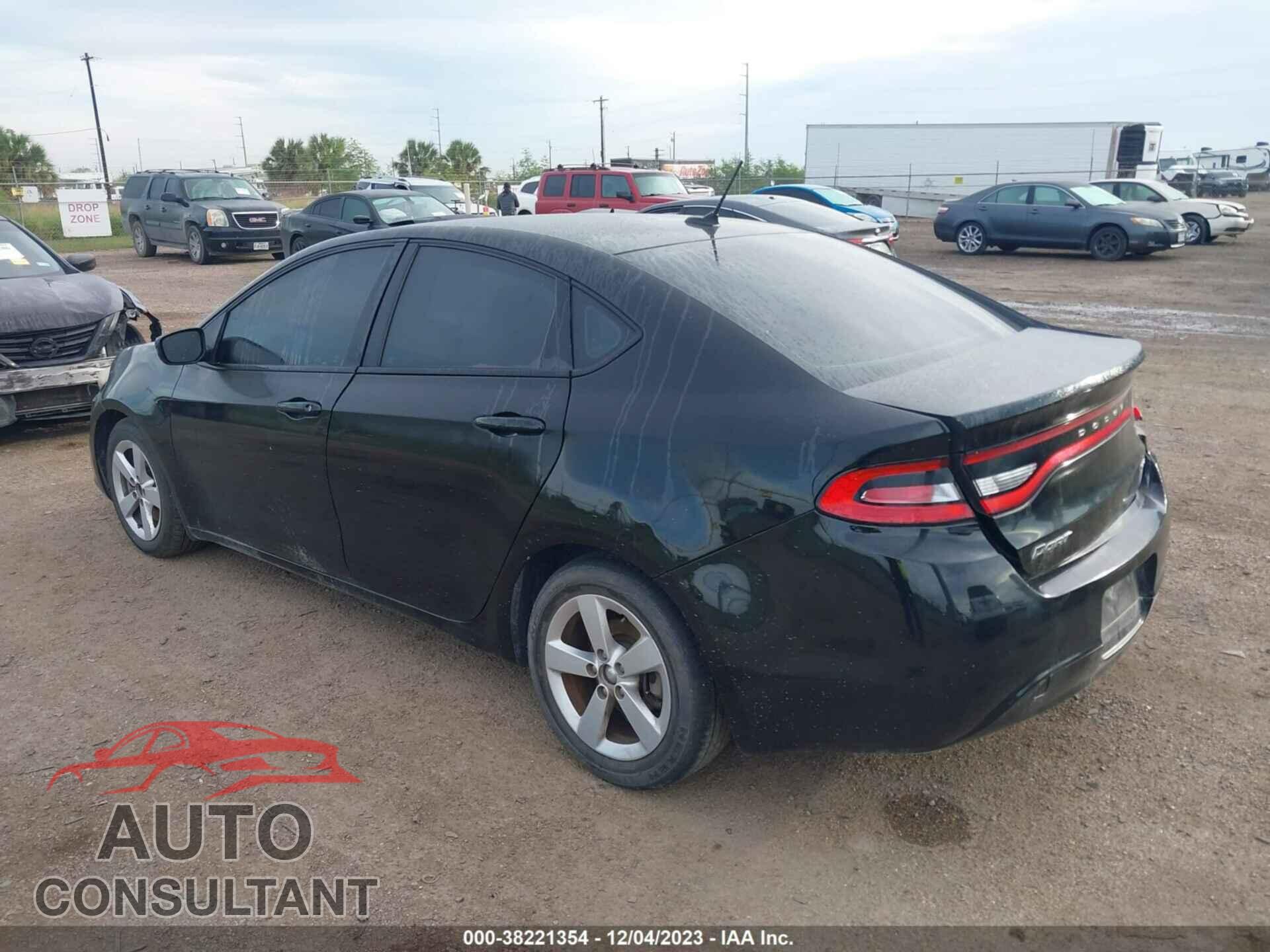 DODGE DART 2015 - 1C3CDFBB2FD158493