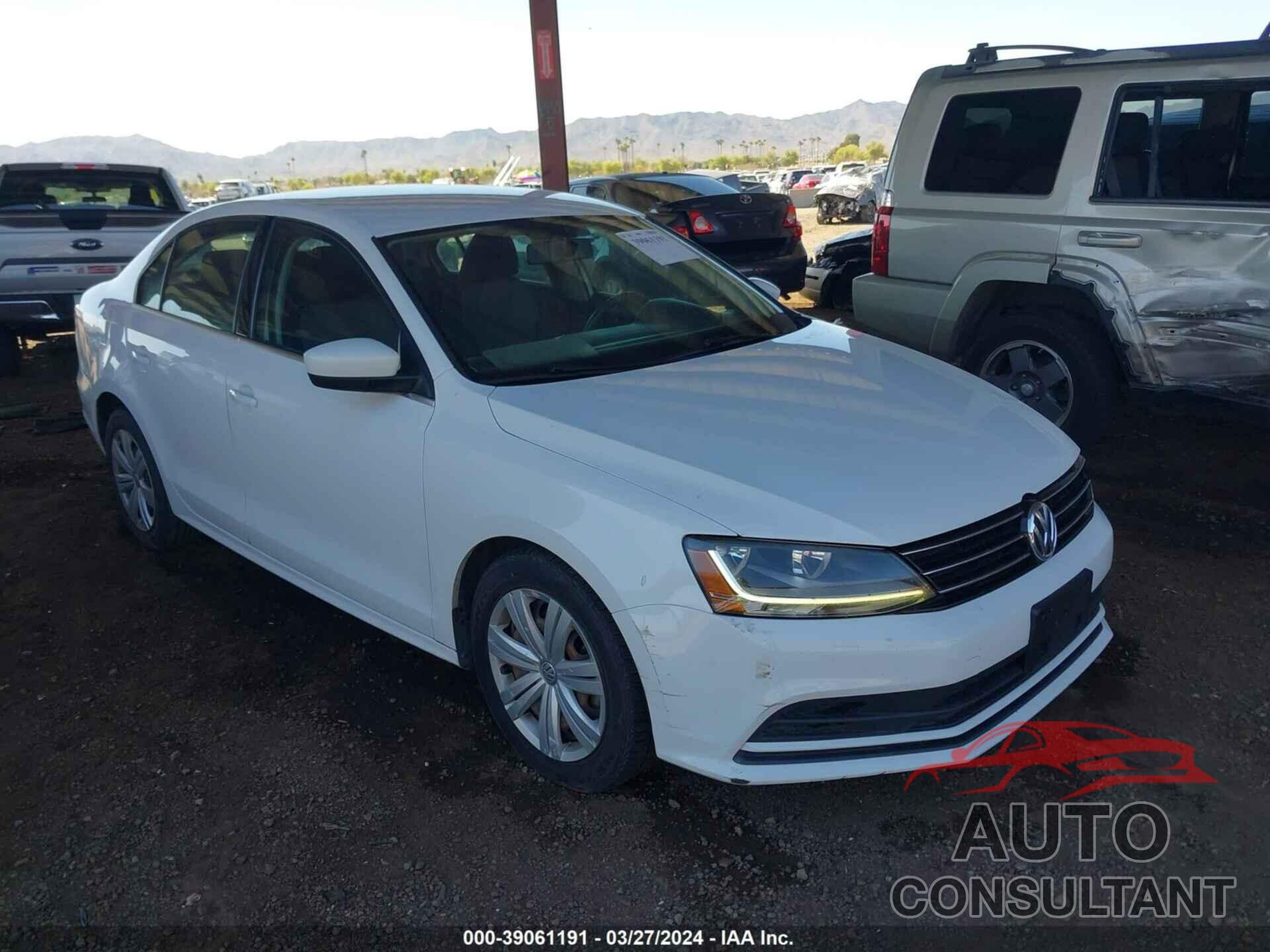 VOLKSWAGEN JETTA 2017 - 3VW2B7AJ2HM354286