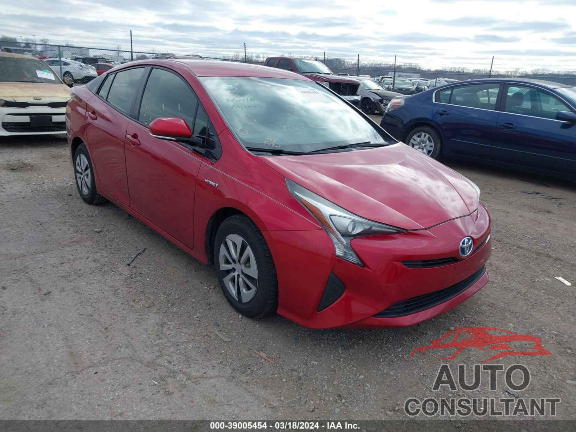 TOYOTA PRIUS 2016 - JTDKARFU0G3522964