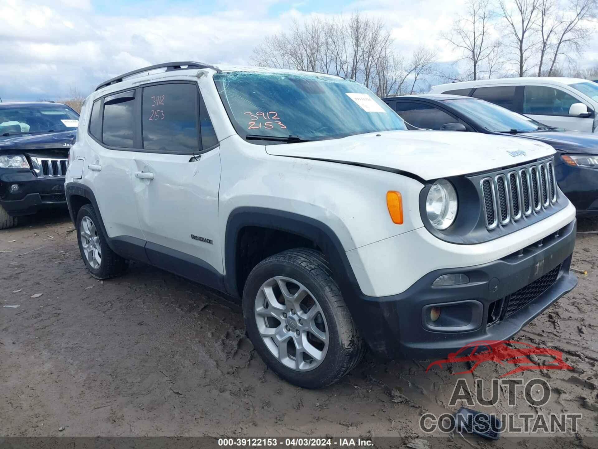 JEEP RENEGADE 2016 - ZACCJBBT7GPC51437