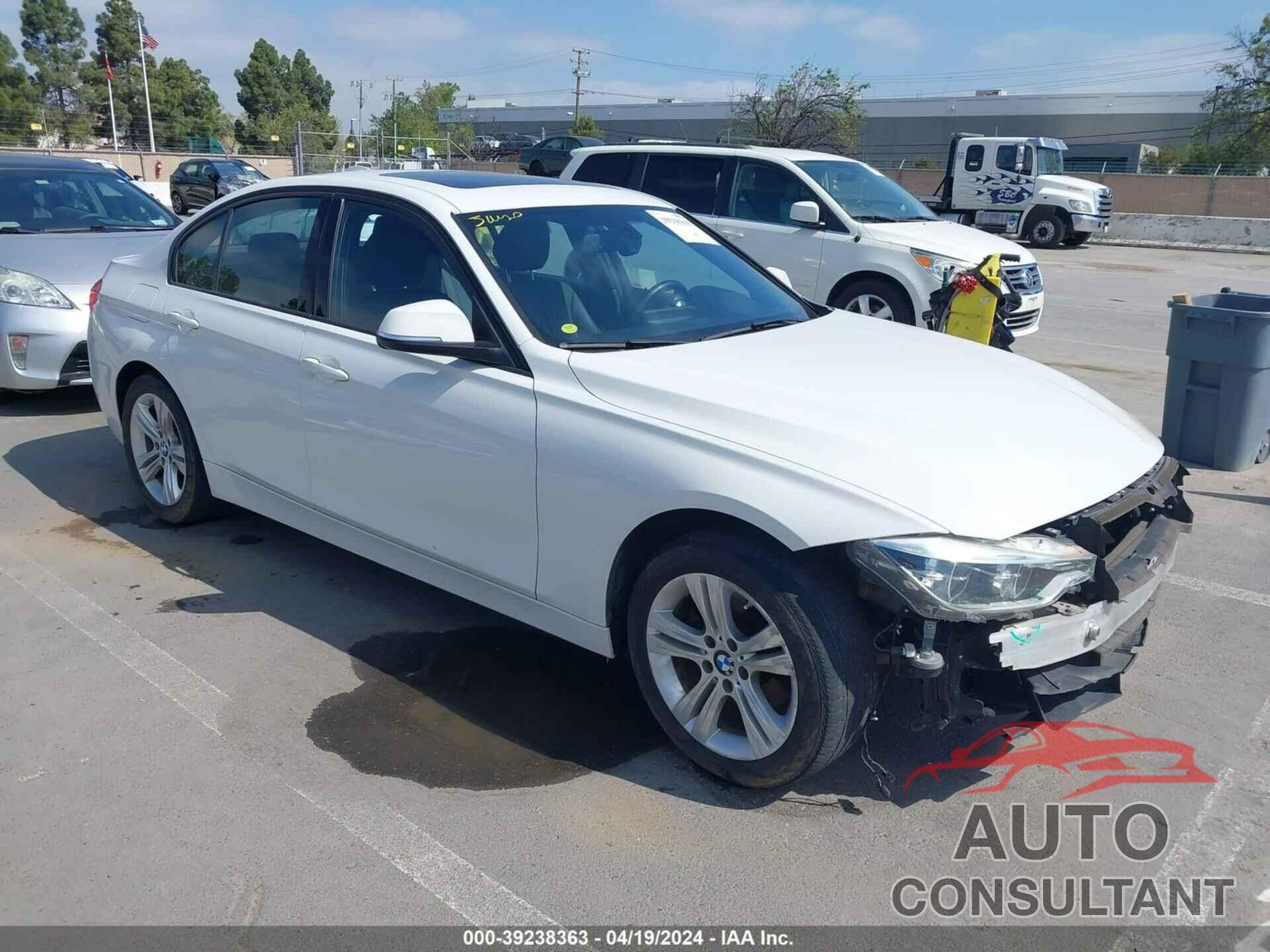 BMW 328I 2016 - WBA8E9G50GNT46179