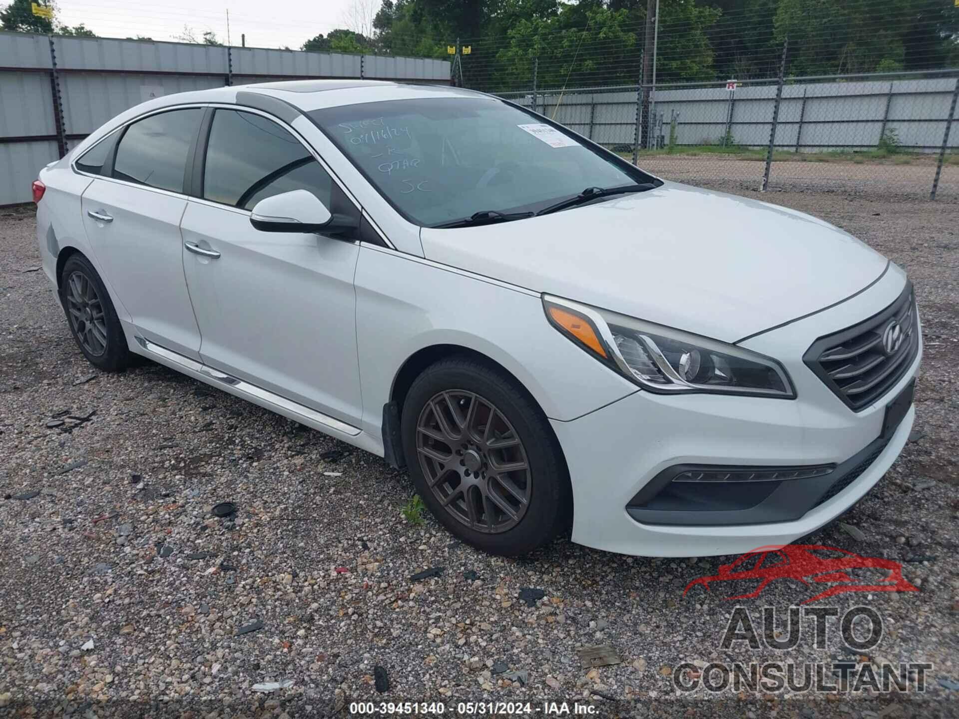 HYUNDAI SONATA 2017 - 5NPE34AF1HH439438