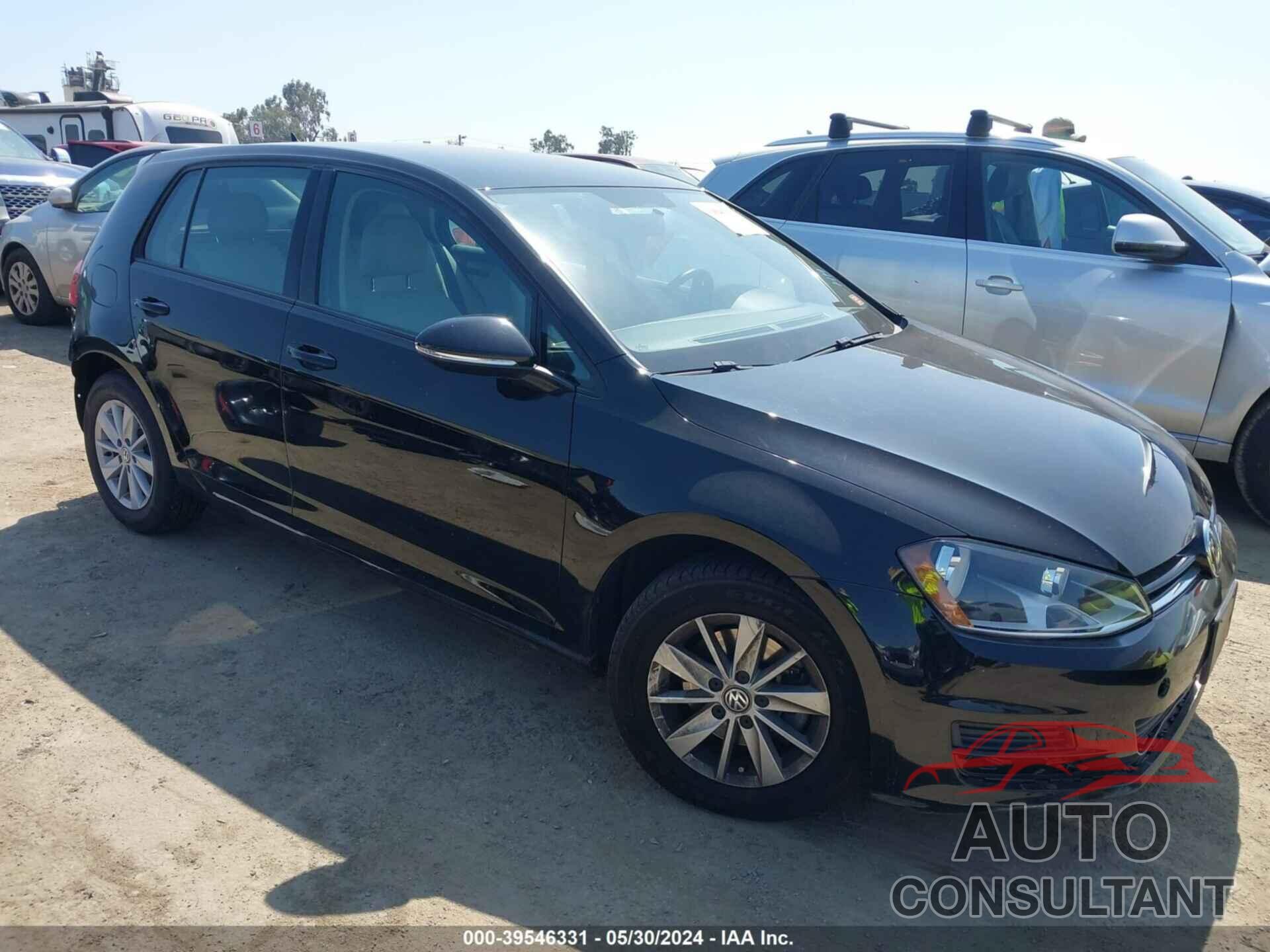 VOLKSWAGEN GOLF 2017 - 3VW217AU6HM047703