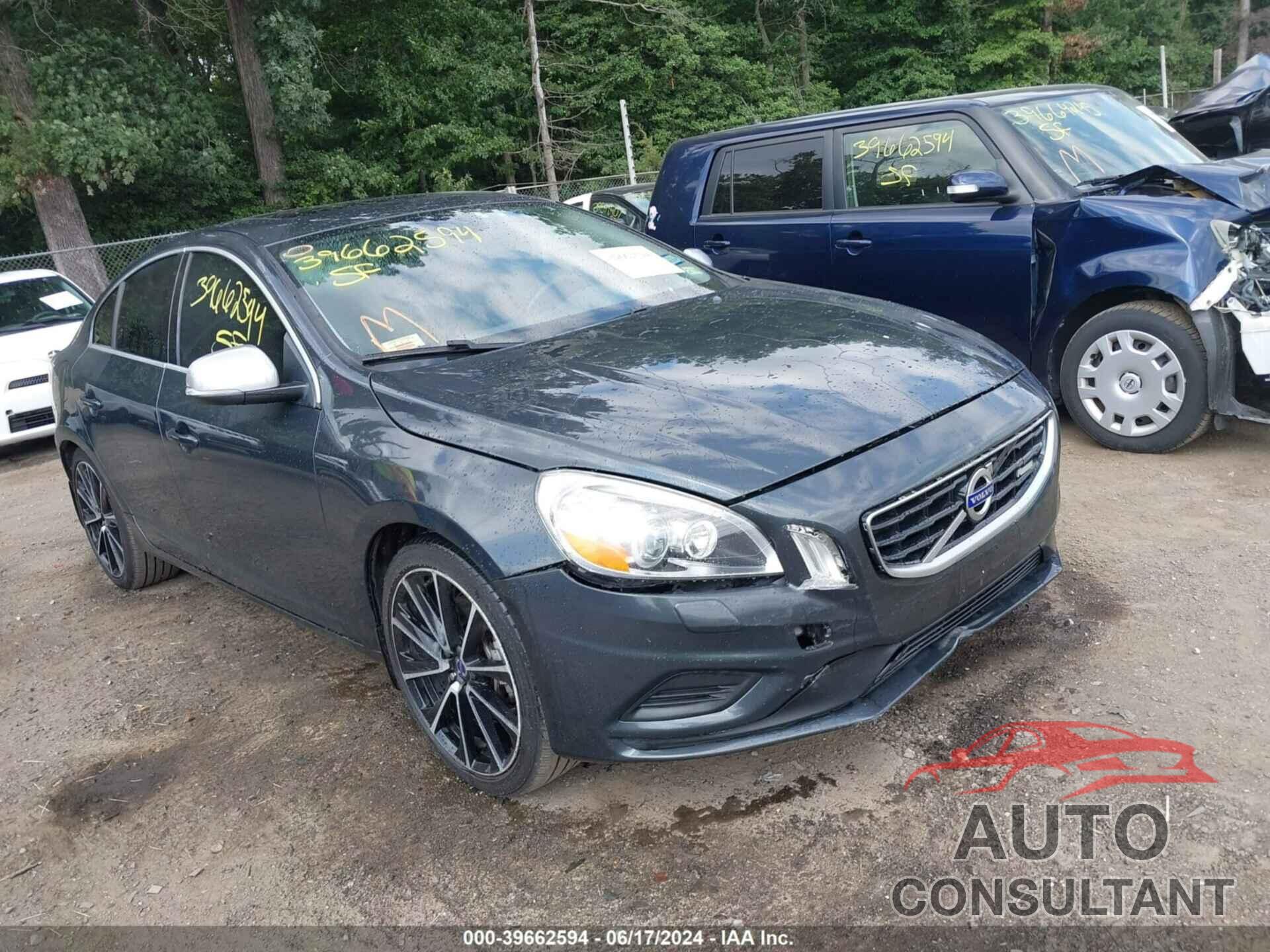 VOLVO S60 2012 - YV1902FH8C2127260