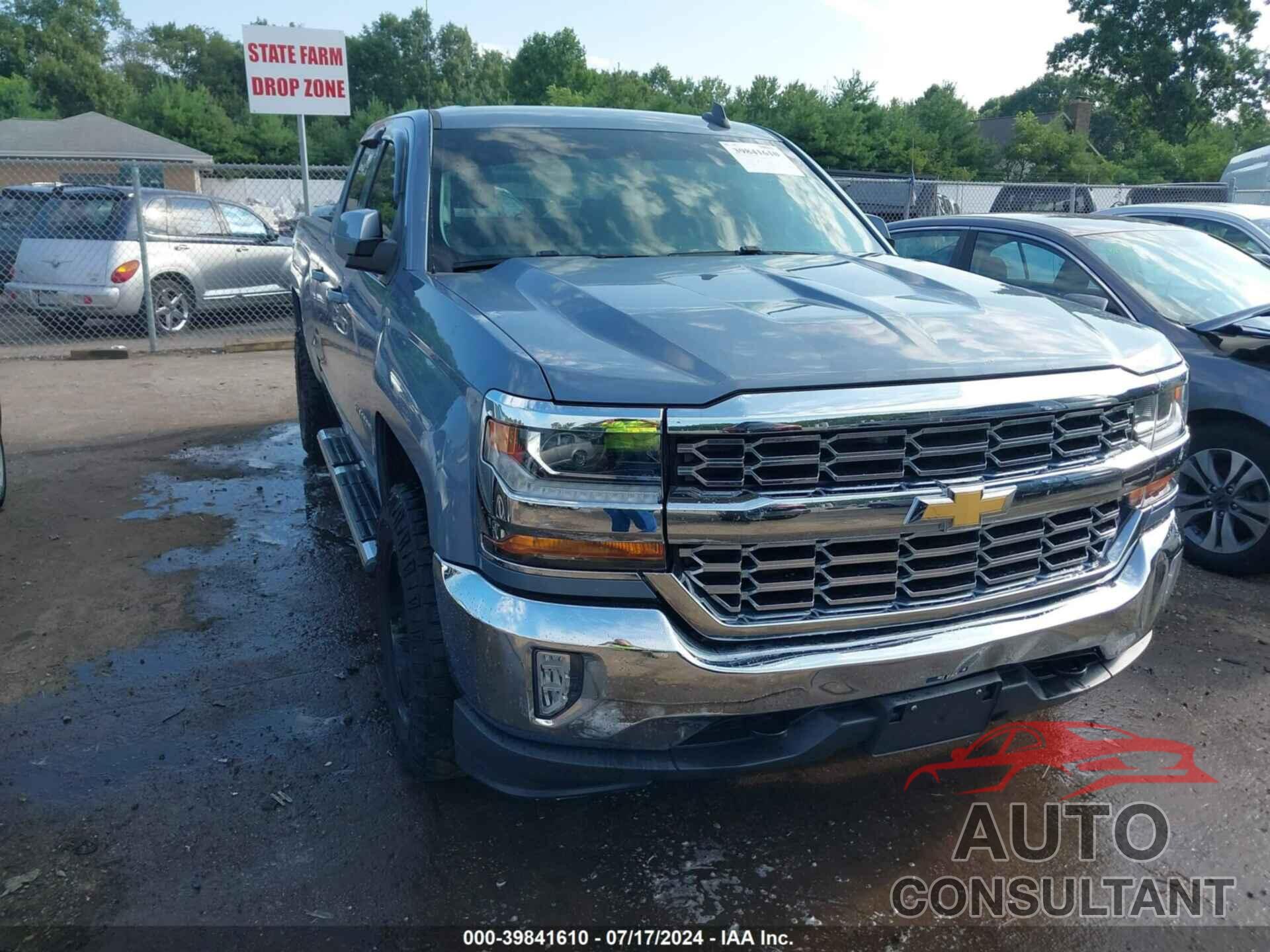 CHEVROLET SILVERADO 1500 2016 - 1GCVKREHXGZ132837