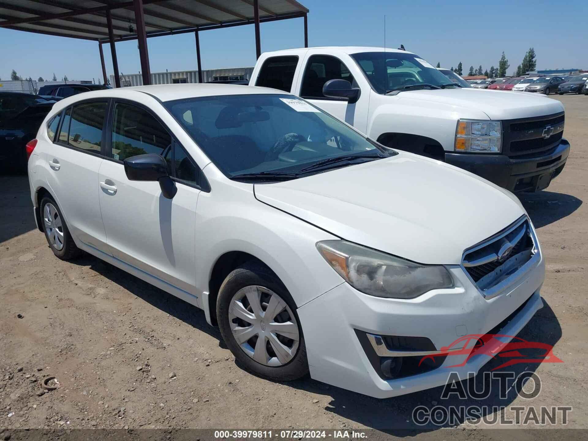 SUBARU IMPREZA 2016 - JF1GPAA68G8252485