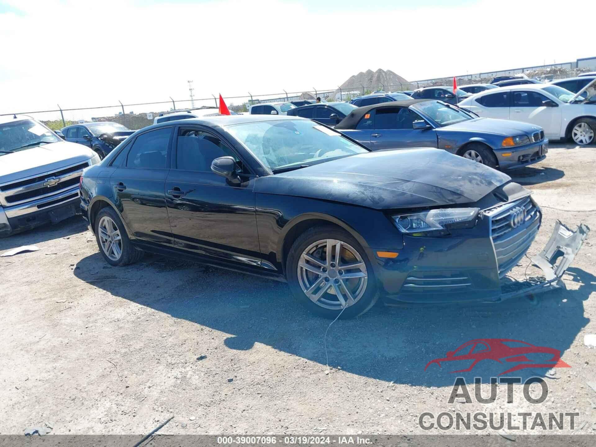 AUDI A4 2017 - WAUGNAF48HN011596