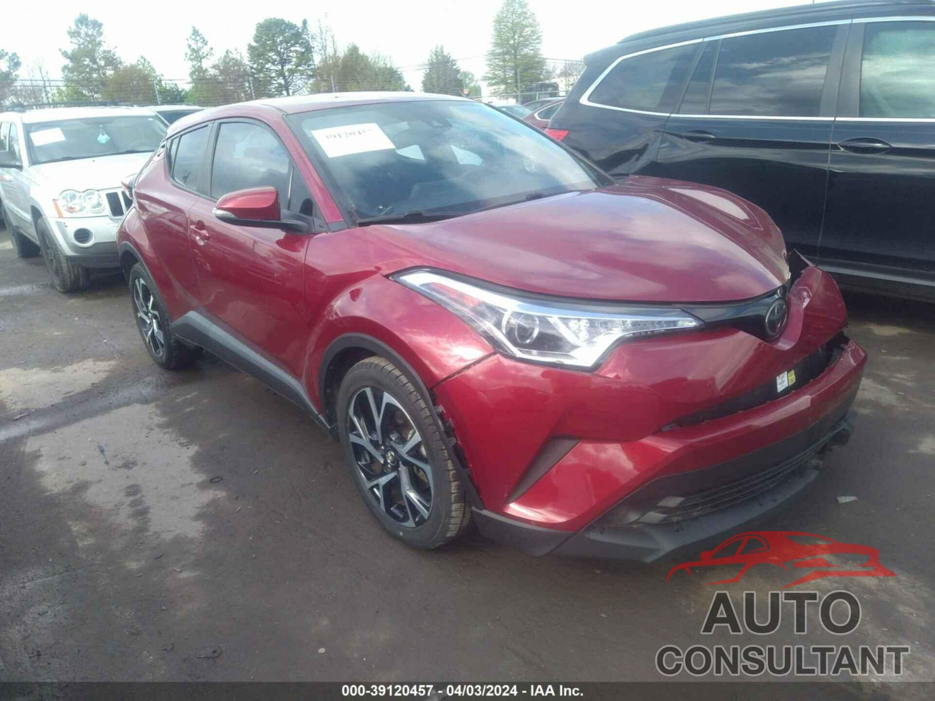 TOYOTA C-HR 2018 - NMTKHMBX4JR055566