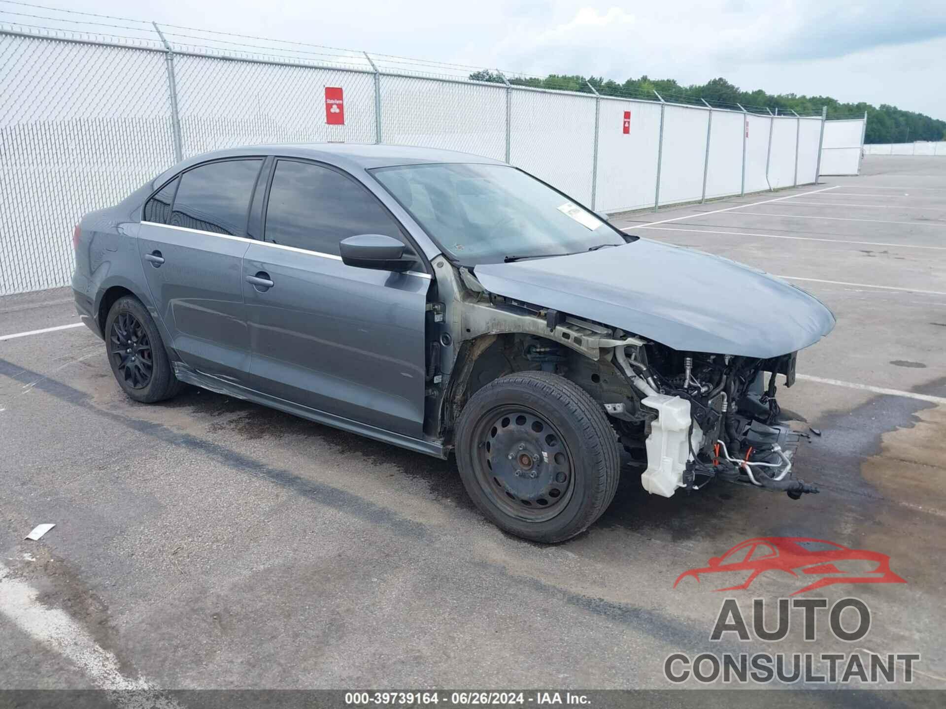 VOLKSWAGEN JETTA 2017 - 3VW2B7AJ4HM405173