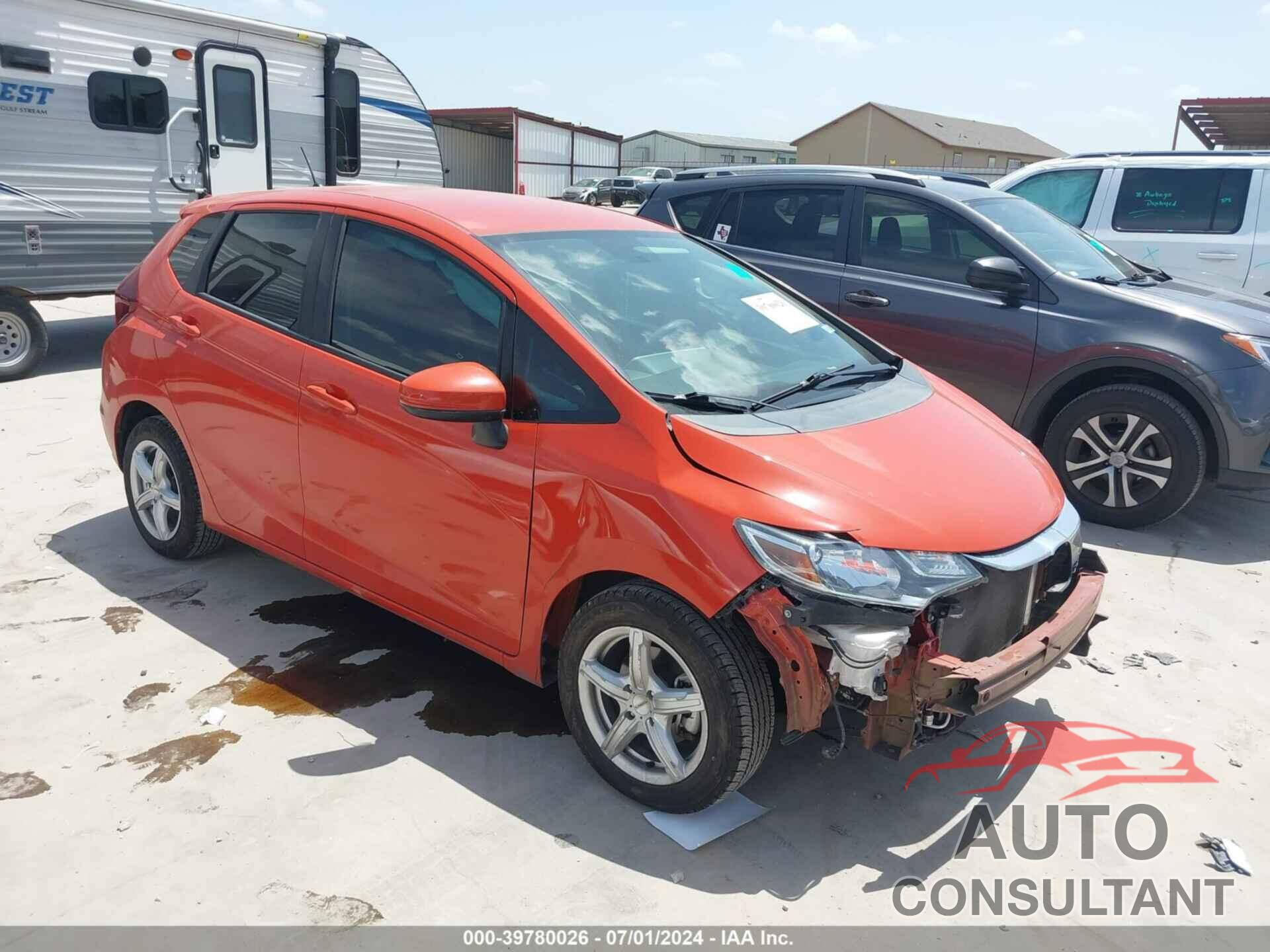 HONDA FIT 2019 - 3HGGK5H48KM714232