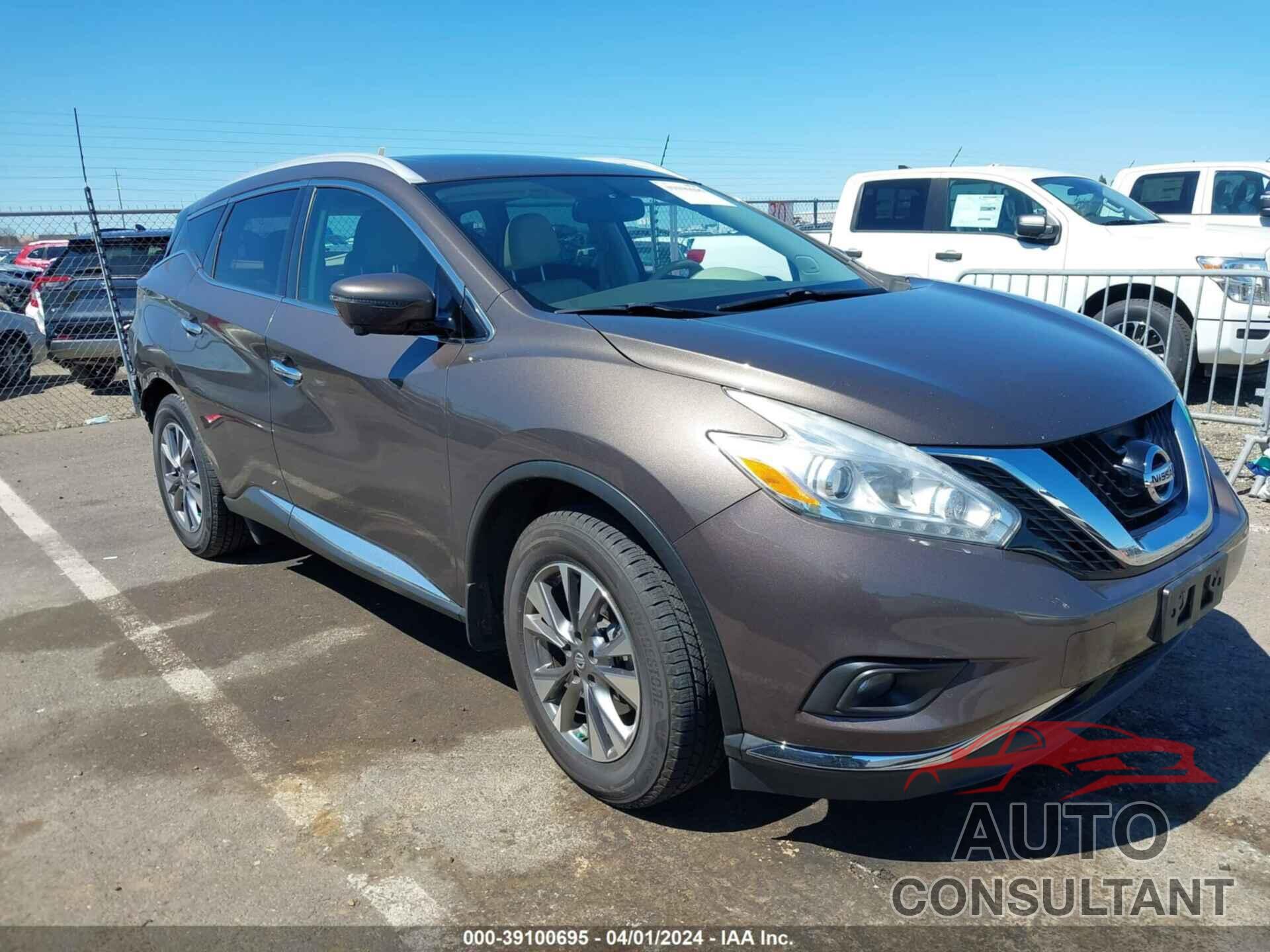 NISSAN MURANO 2016 - 5N1AZ2MG4GN124892