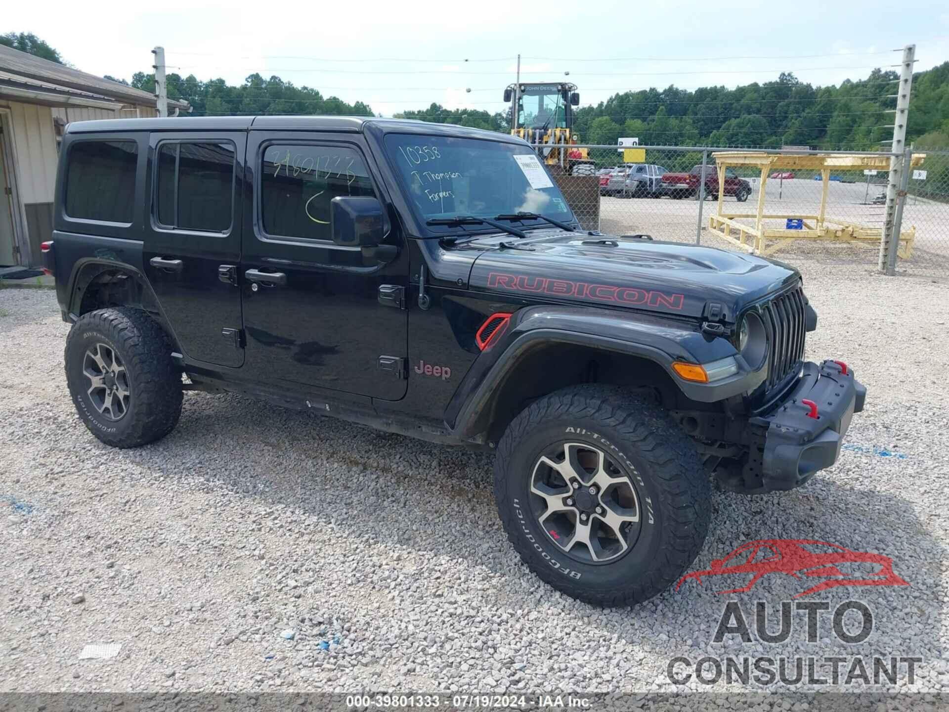 JEEP WRANGLER UNLIMITED 2020 - 1C4HJXFG4LW189573