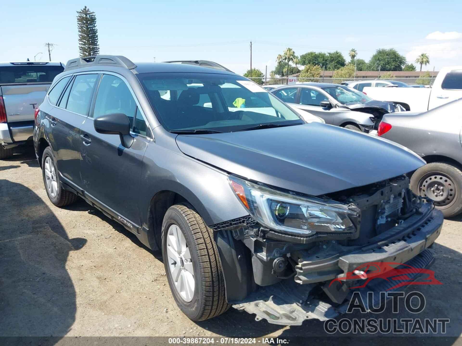 SUBARU OUTBACK 2019 - 4S4BSABC9K3202154