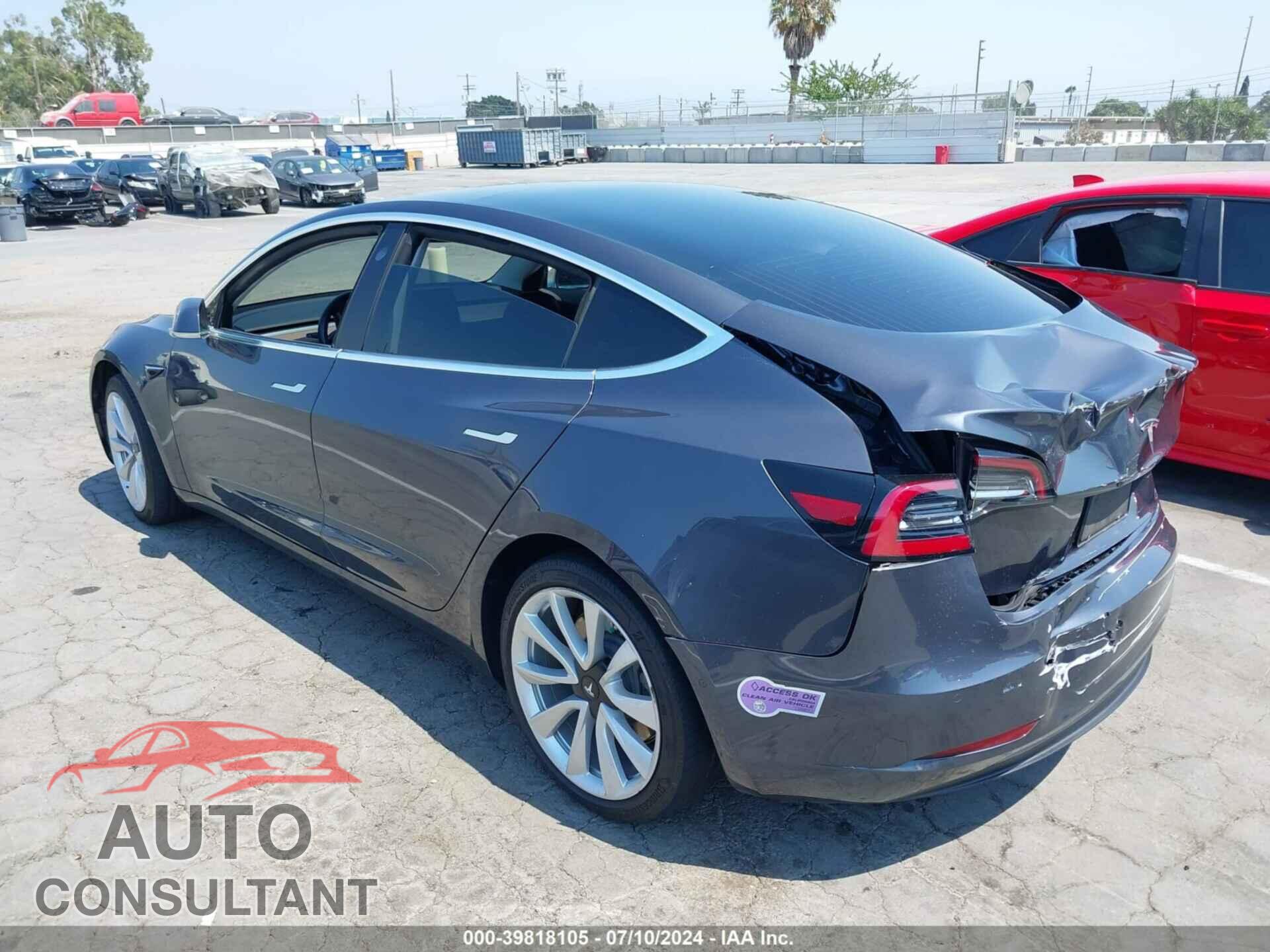 TESLA MODEL 3 2019 - 5YJ3E1EA7KF311208