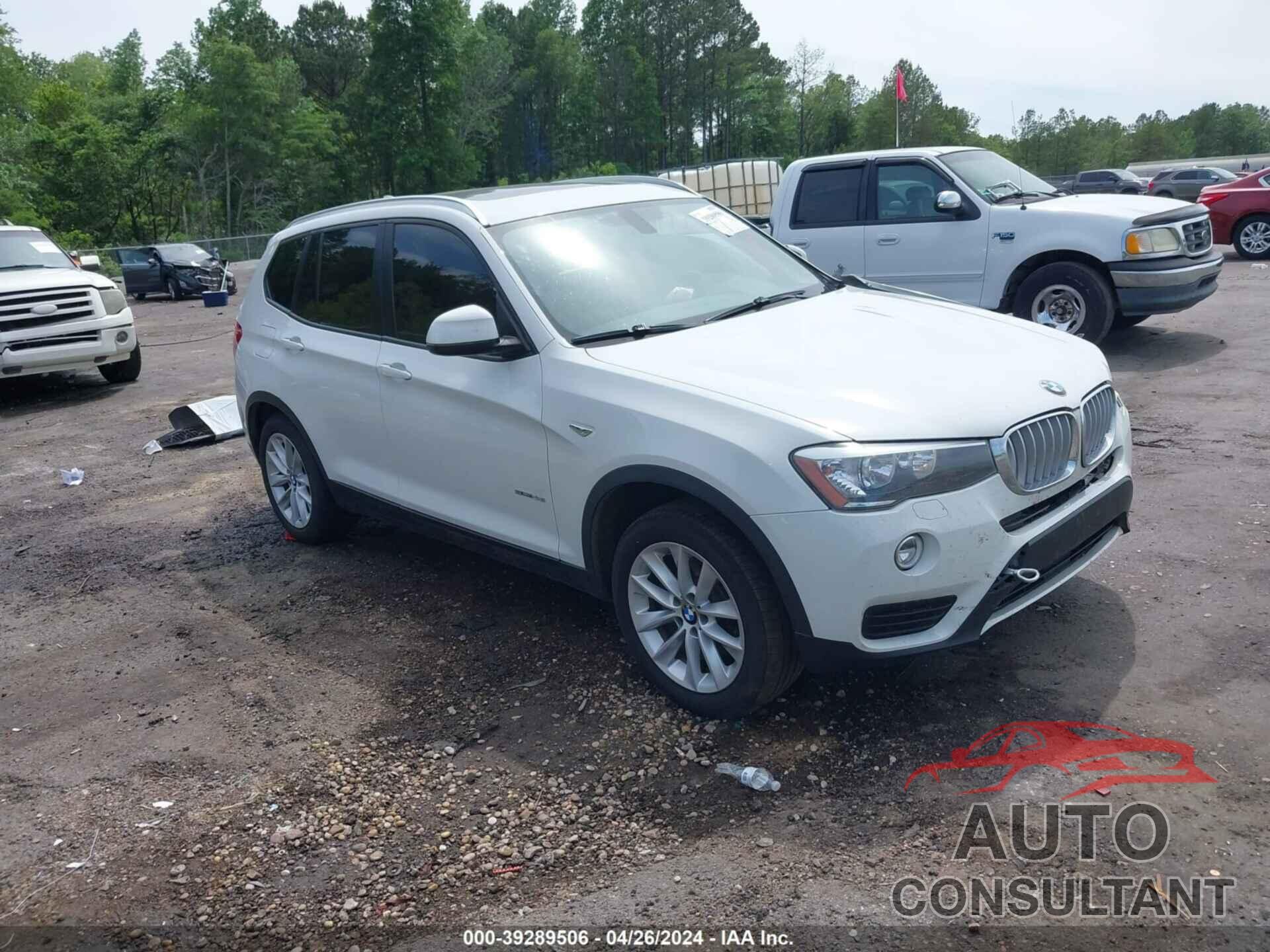 BMW X3 2017 - 5UXWZ7C30H0V90063