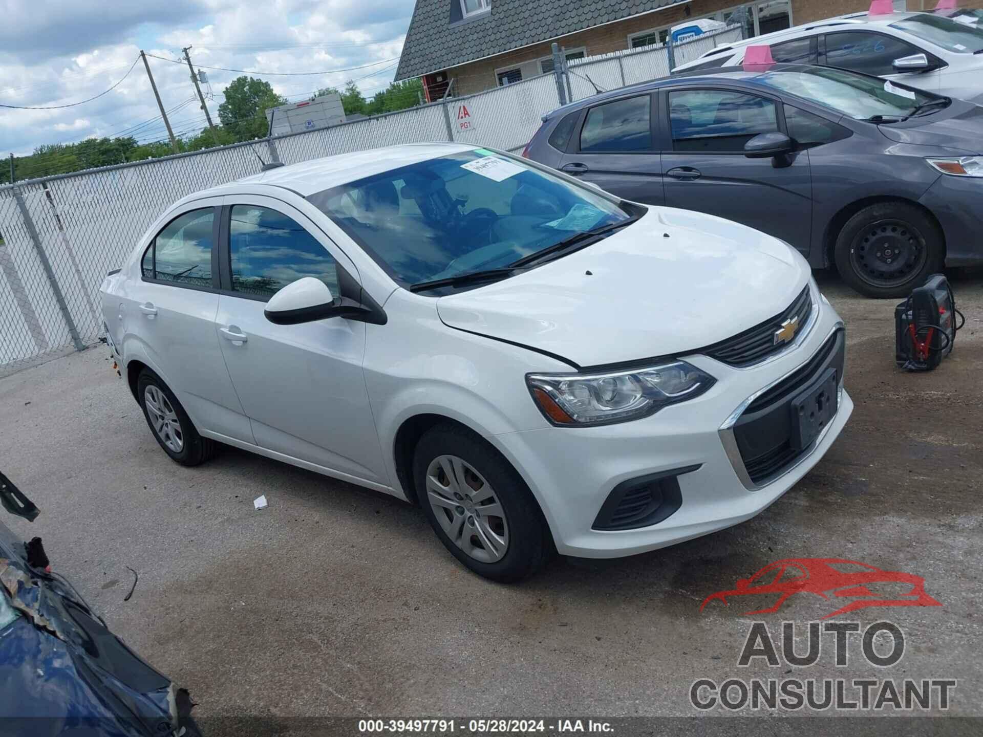 CHEVROLET SONIC 2020 - 1G1JB5SB9L4100839