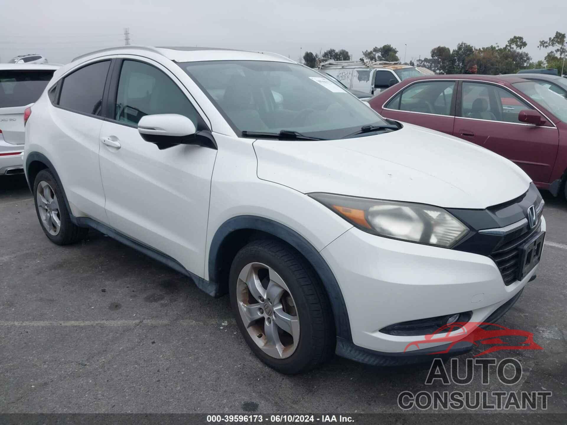 HONDA HR-V 2016 - 3CZRU5H72GM701571