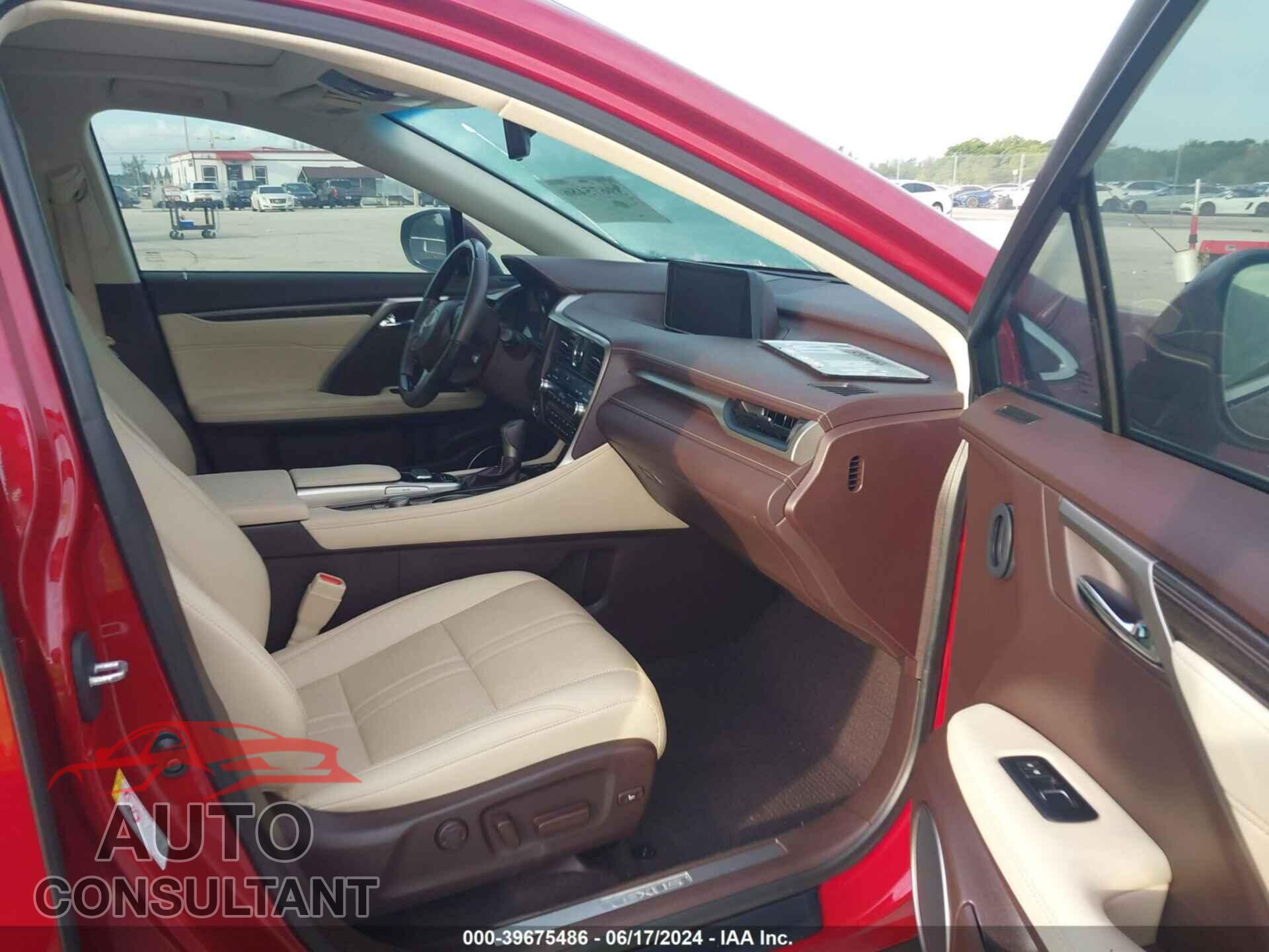 LEXUS RX 350 2017 - 2T2ZZMCA7HC043885