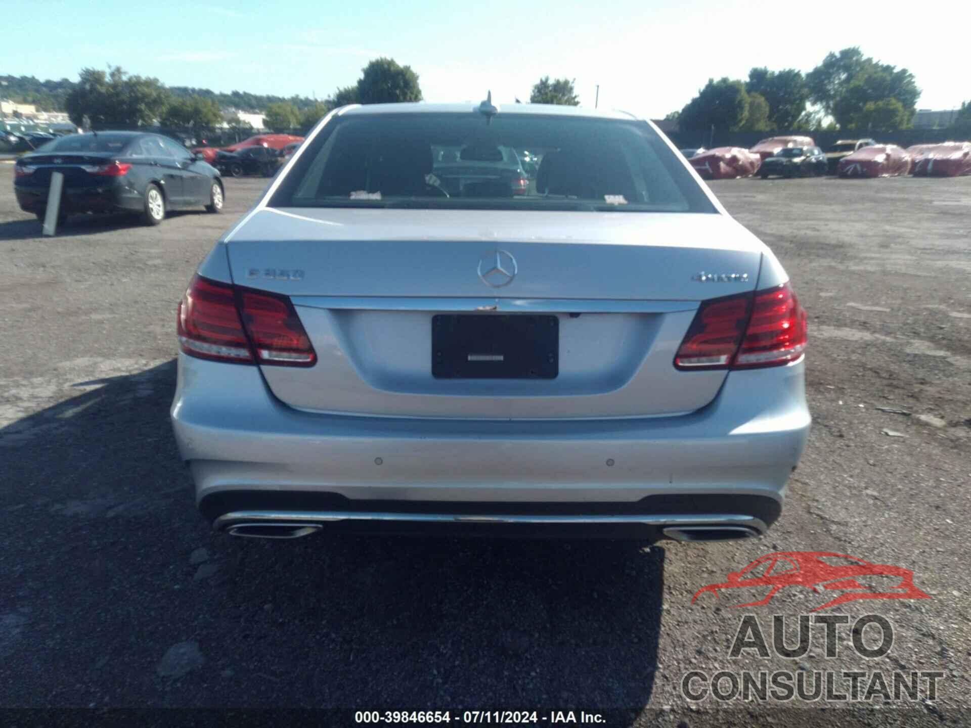 MERCEDES-BENZ E 350 2016 - WDDHF8JB9GB230124