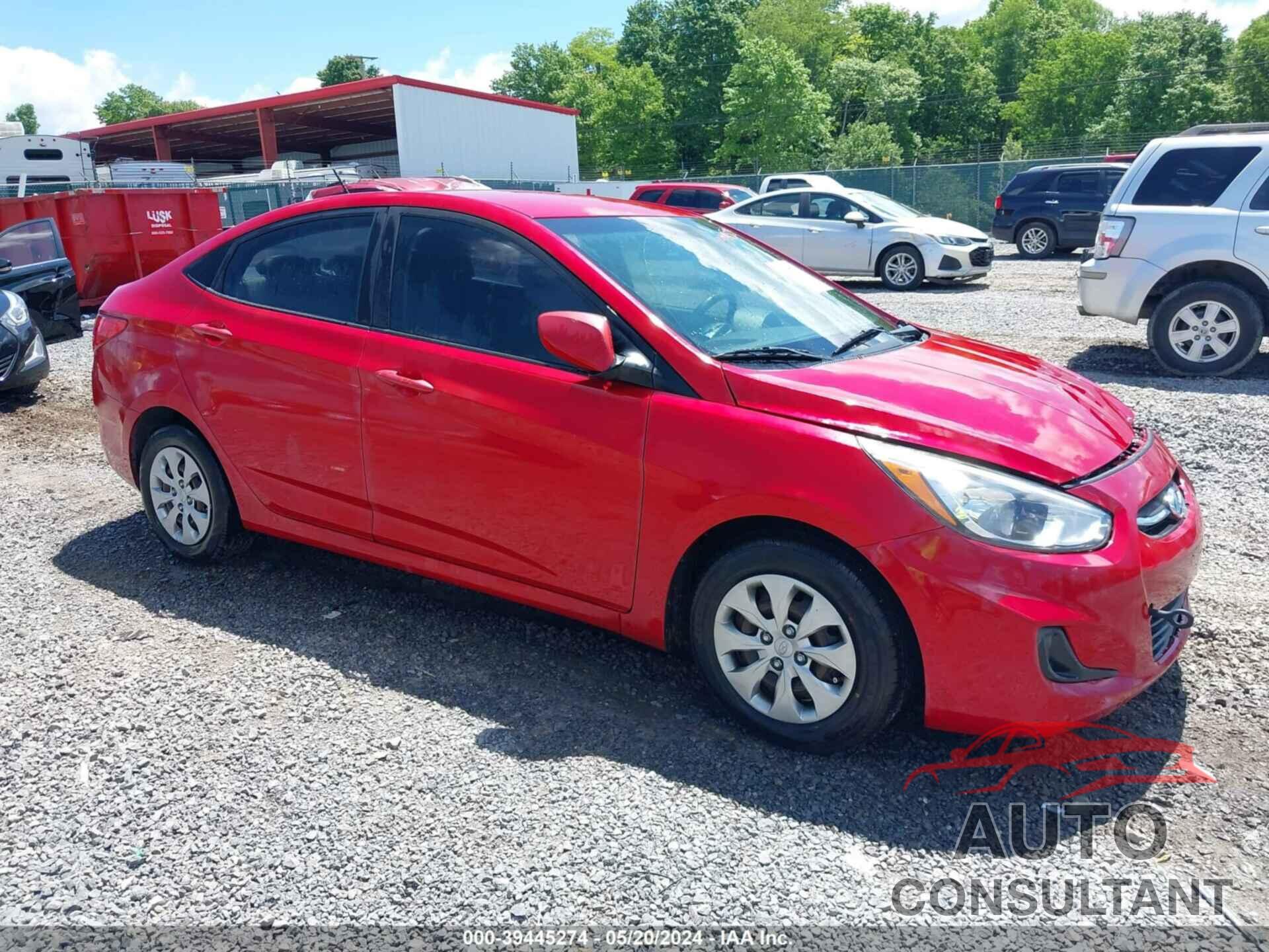 HYUNDAI ACCENT 2017 - KMHCT4AE4HU217069